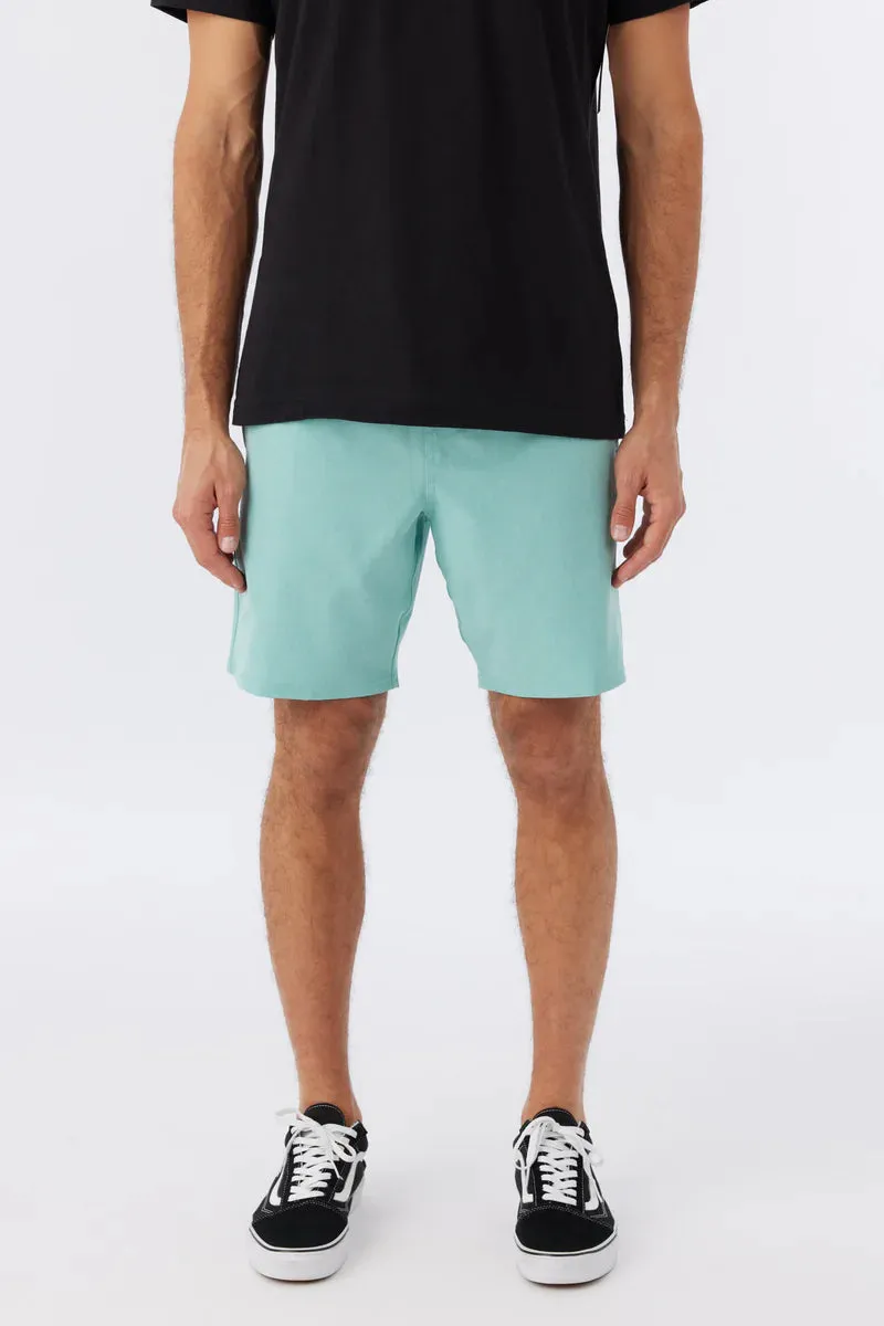 Oneill Reserve Elastic  E Waist Hybrid 18" Shorts - Aqua Wash