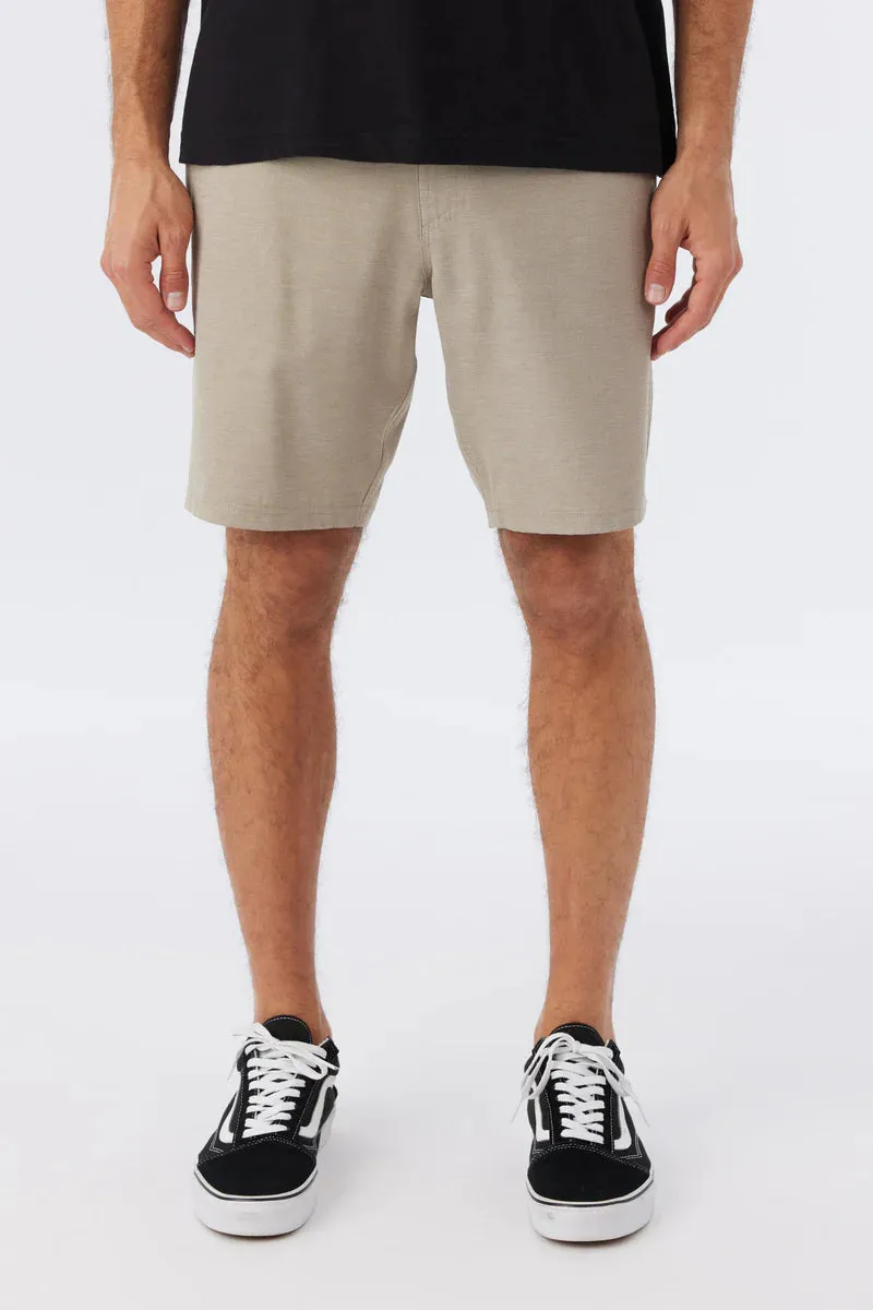 O'neill Reserve Light Check 19" Shorts - Dark Khaki