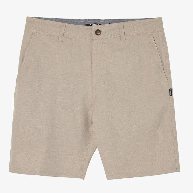 O'neill Reserve Light Check 19" Shorts - Dark Khaki