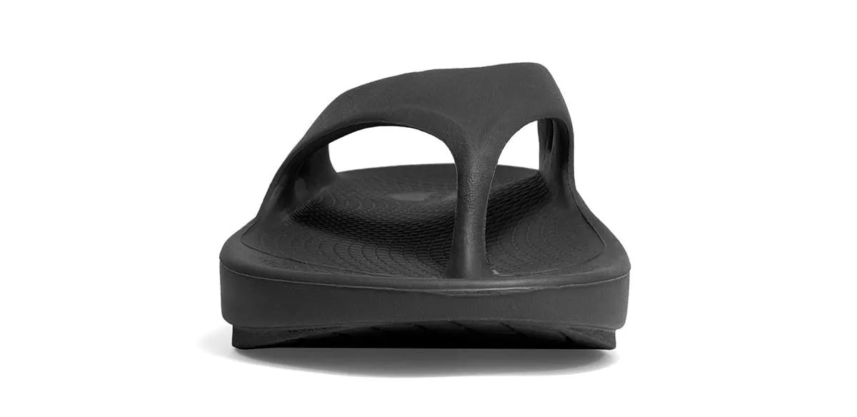 Oofos Original Mens Comfort Recovery Sandals  - Black