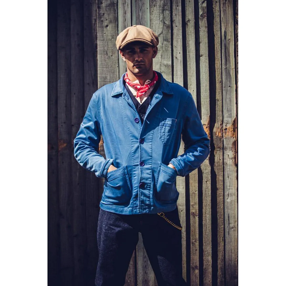 Outdoor Andsons Blue Bolt Chore Jacket