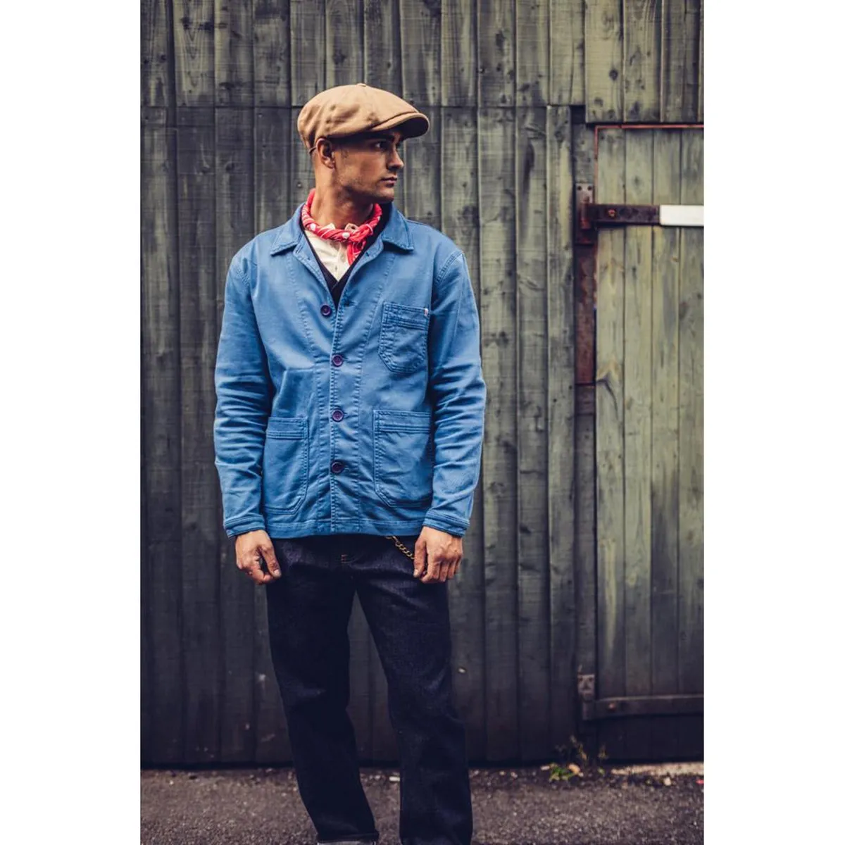 Outdoor Andsons Blue Bolt Chore Jacket