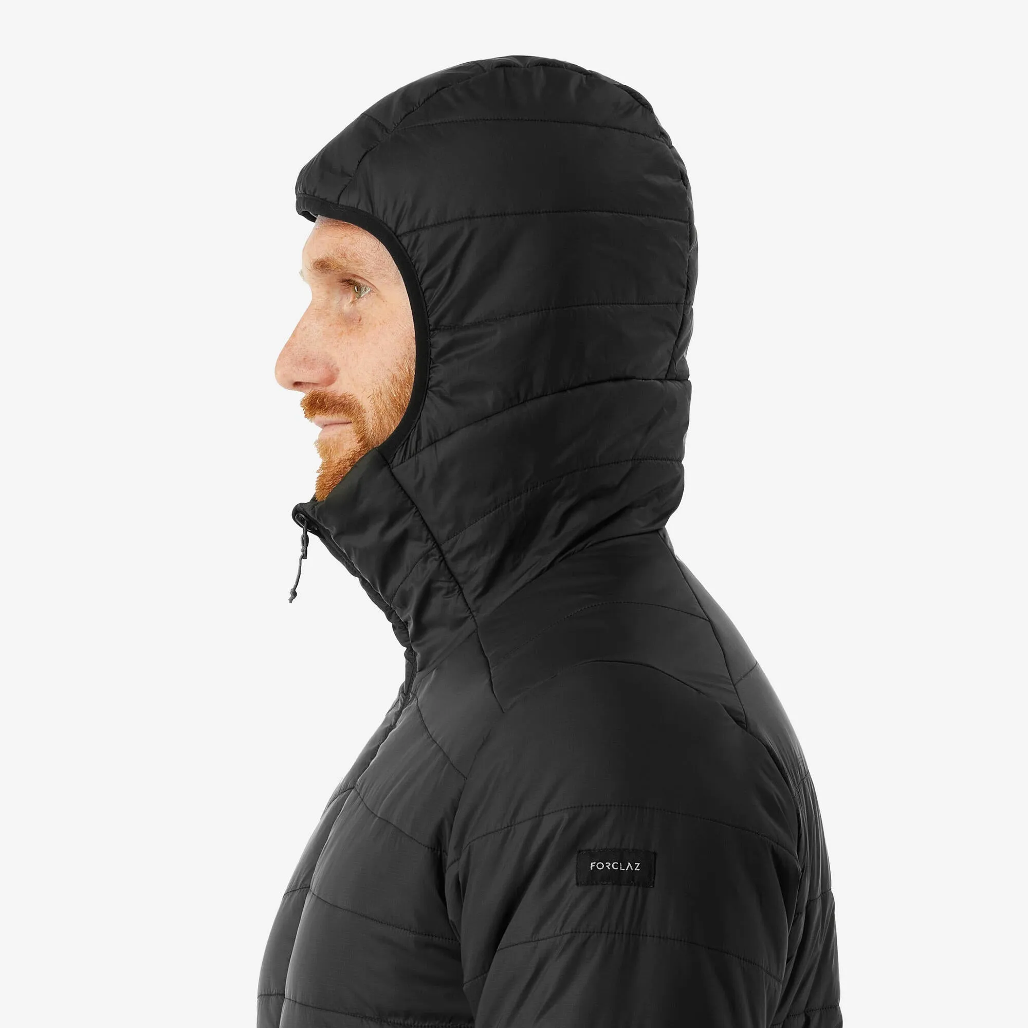 Outdoor Decathlon Clothing Forclaz Men's MT100 Hooded Synthetic Jacket