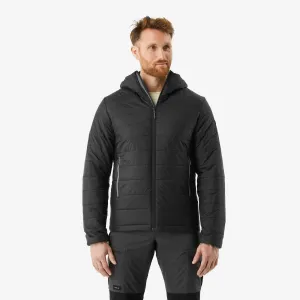 Outdoor Decathlon Clothing Forclaz Men's MT100 Hooded Synthetic Jacket