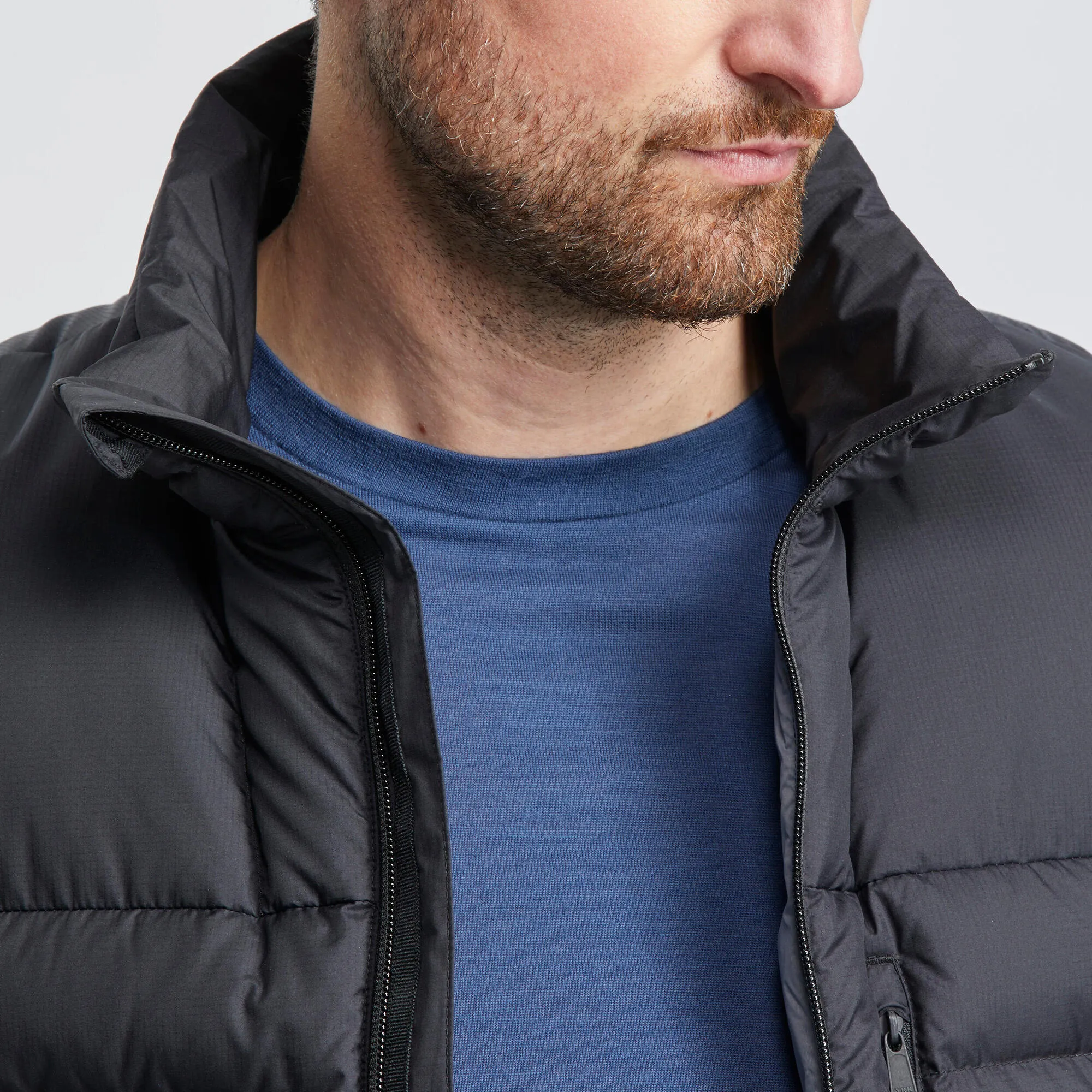 Outdoor Decathlon Clothing Forclaz Men's MT500 Down Puffer Vest