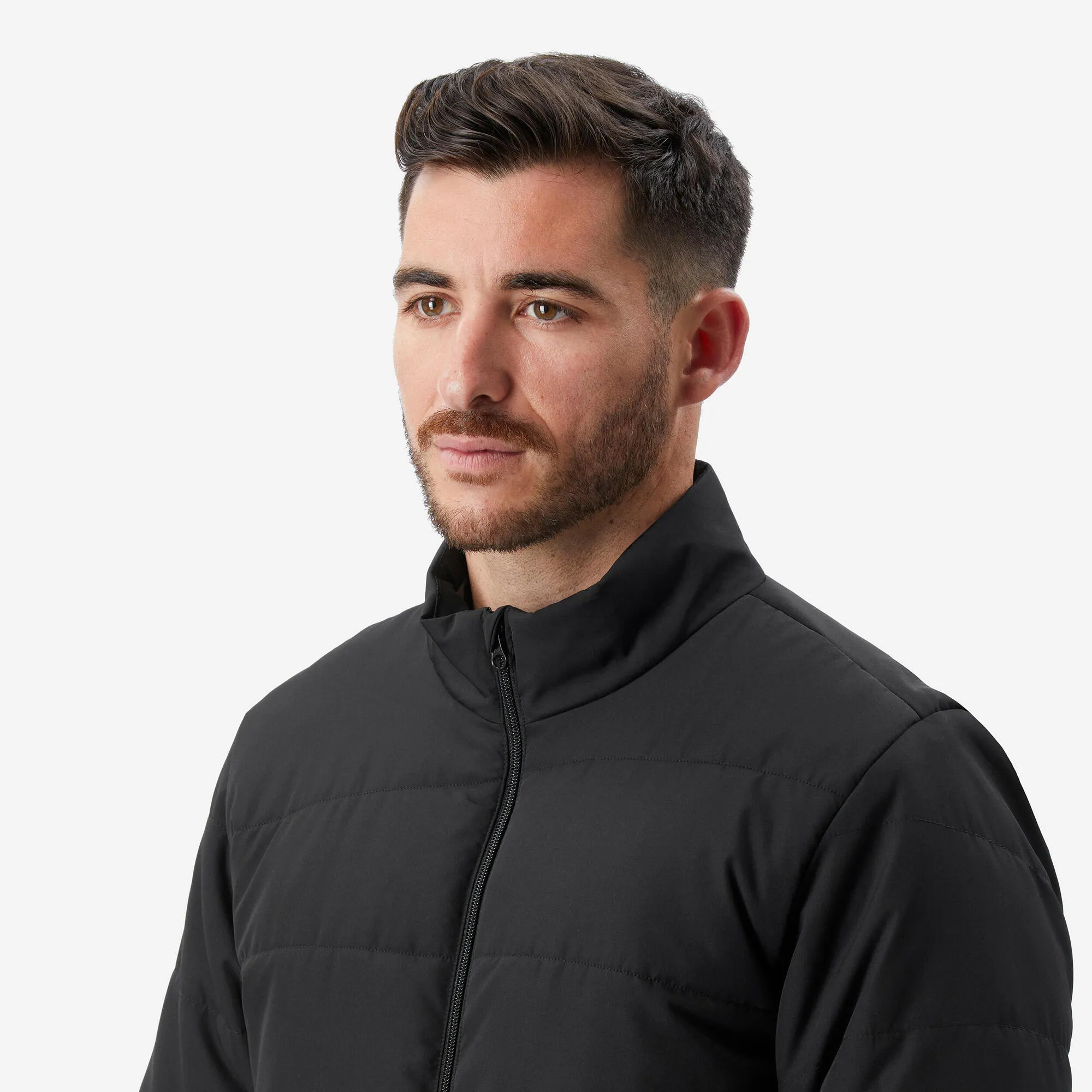 Outdoor Decathlon Clothing Forclaz Men's Synthetic Mountain Backpacking Padded Jacket - MT50 32°F