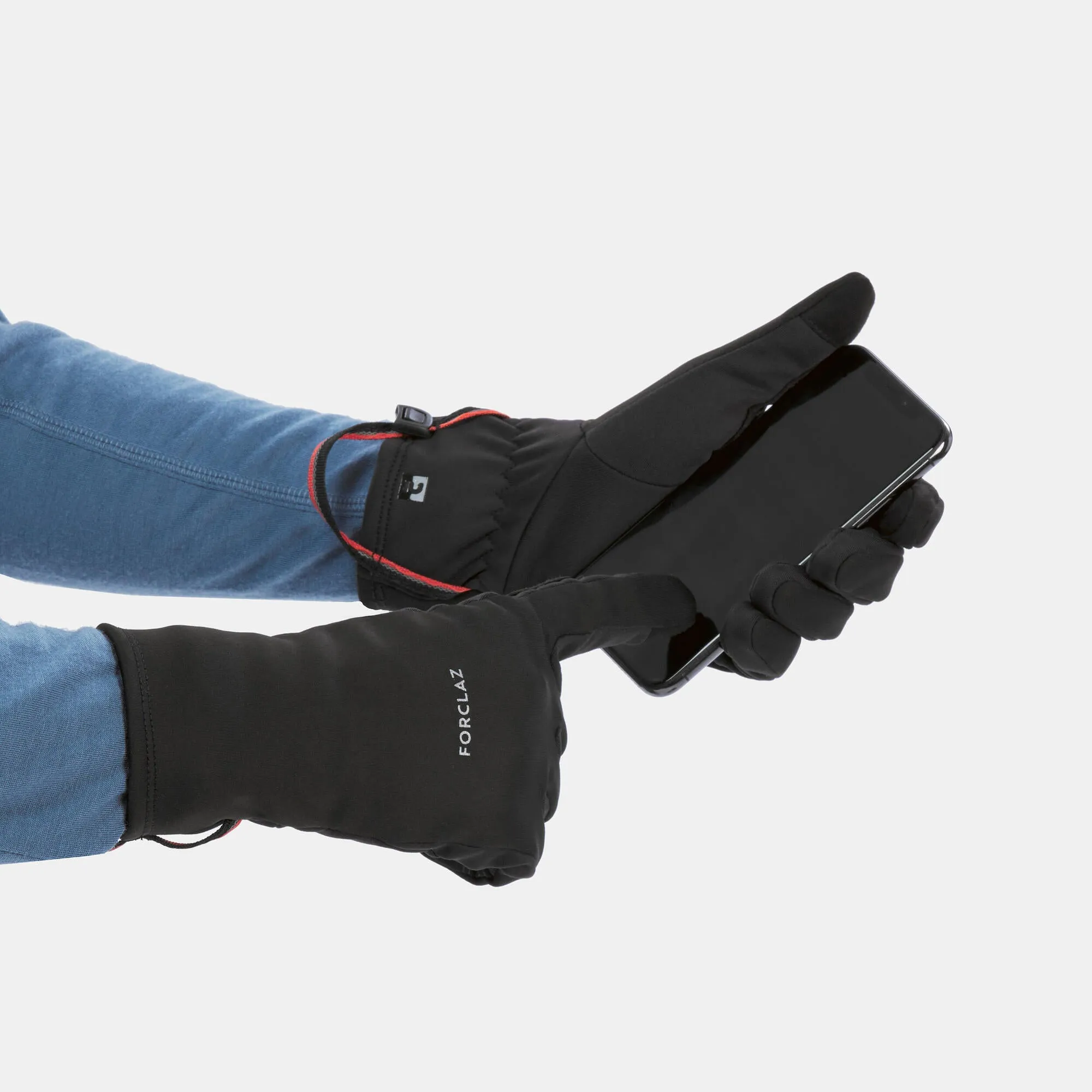 Outdoor Decathlon Clothing Forclaz MT500 Backpacking Gloves