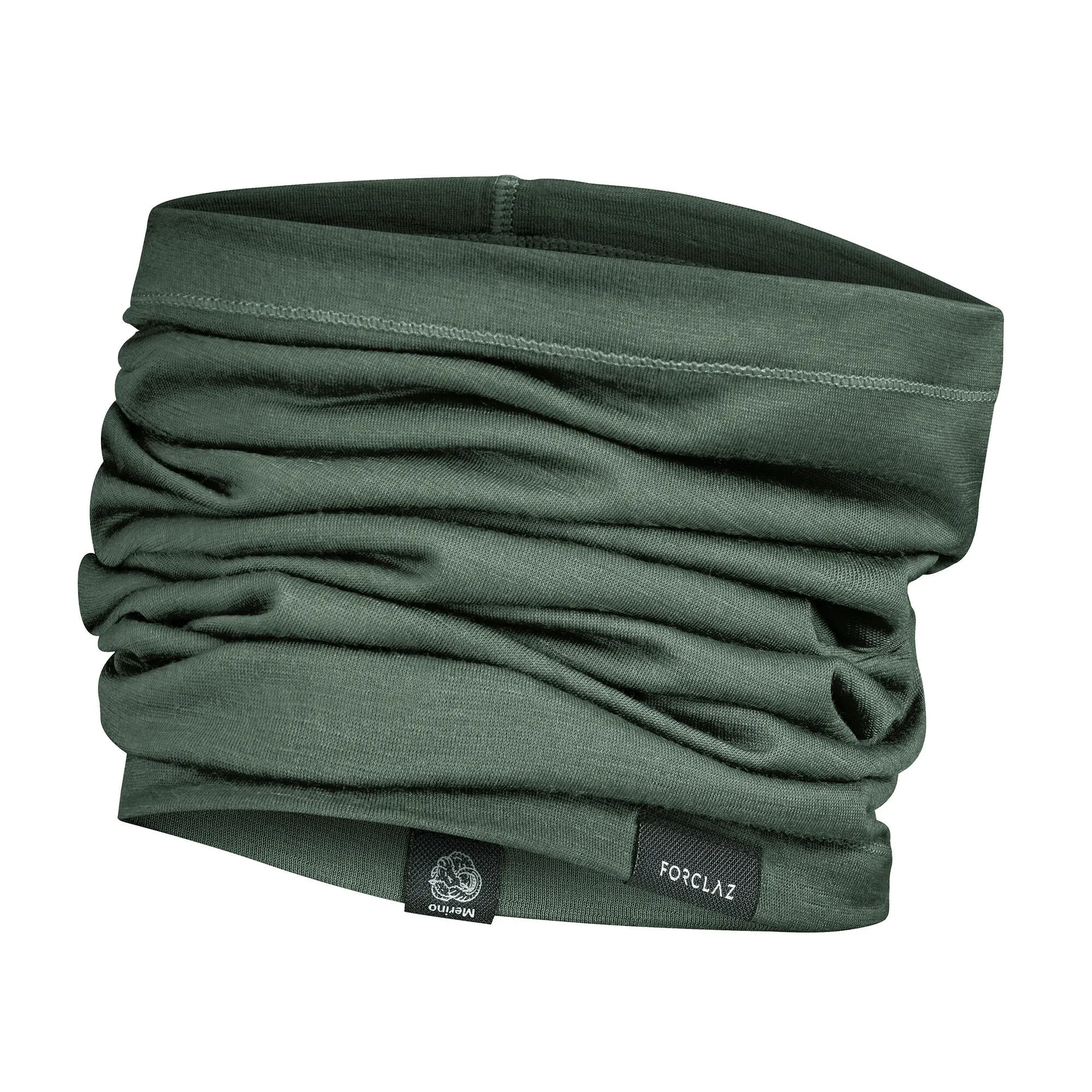 Outdoor Decathlon Clothing Forclaz Trek 500 Multiposition Merino Wool Hiking Tube Scarf