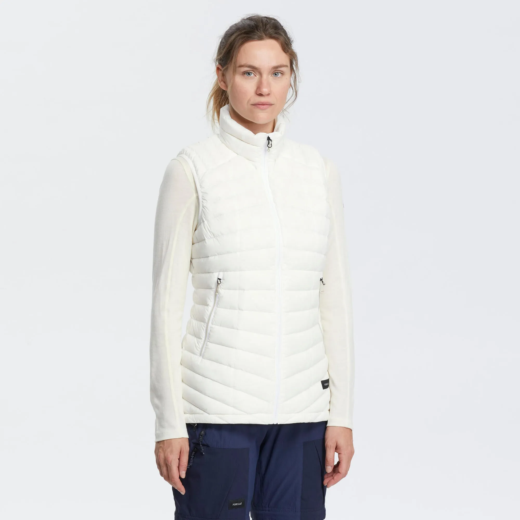 Outdoor Decathlon Clothing Forclaz Women's MT100 Down Puffer Vest