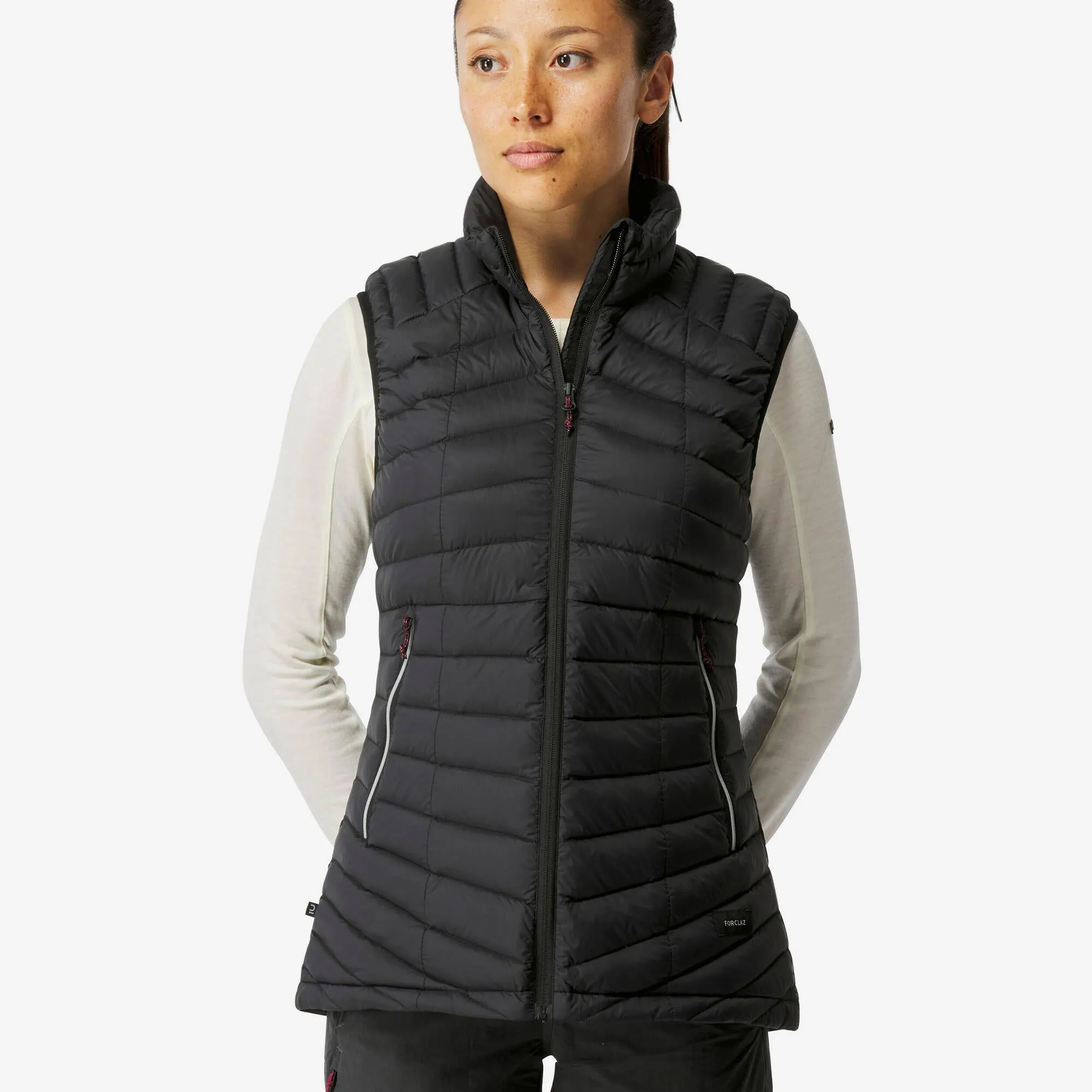 Outdoor Decathlon Clothing Forclaz Women's MT100 Down Puffer Vest