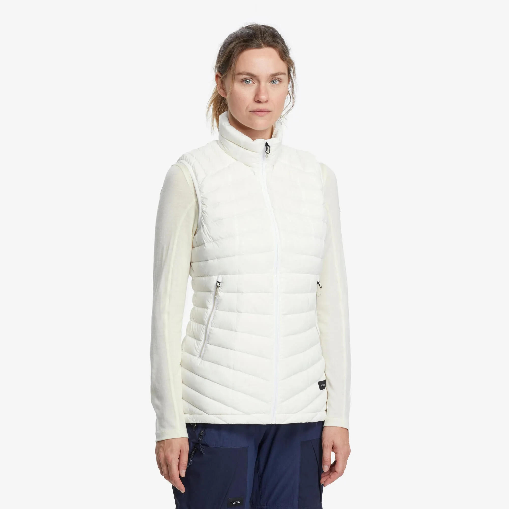 Outdoor Decathlon Clothing Forclaz Women's MT100 Down Puffer Vest