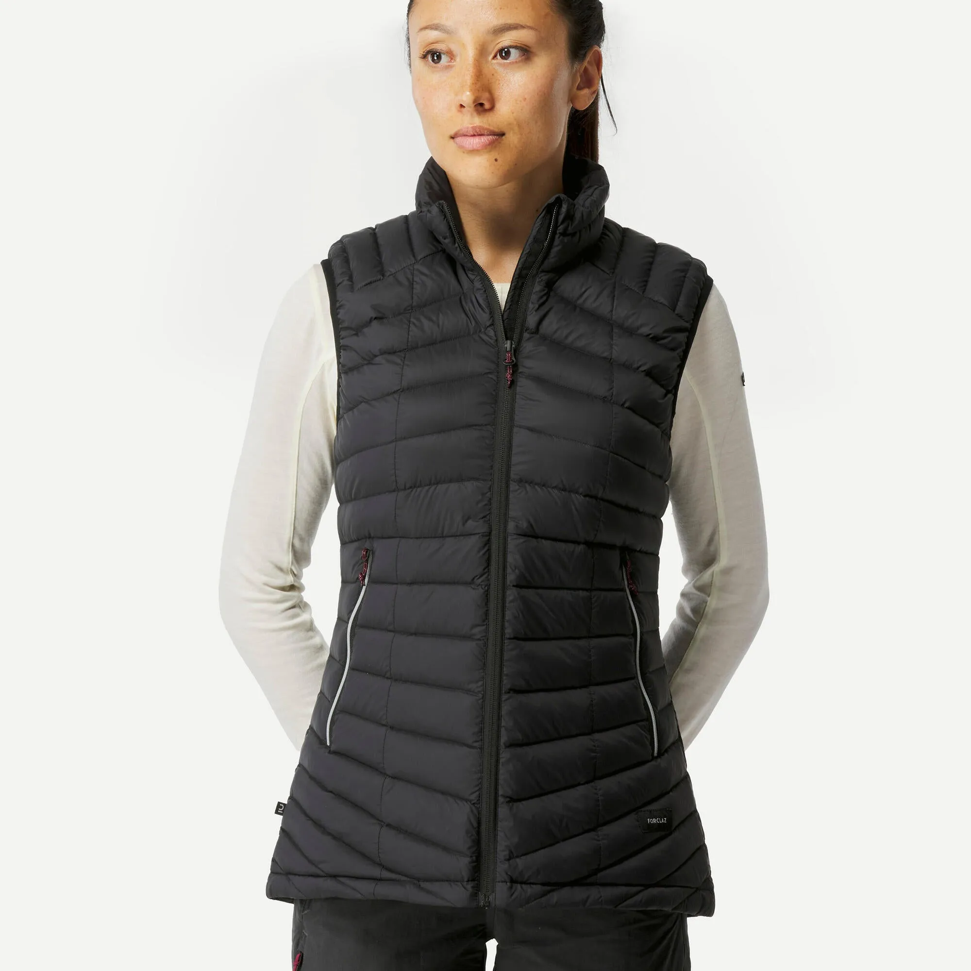 Outdoor Decathlon Clothing Forclaz Women's MT100 Down Puffer Vest
