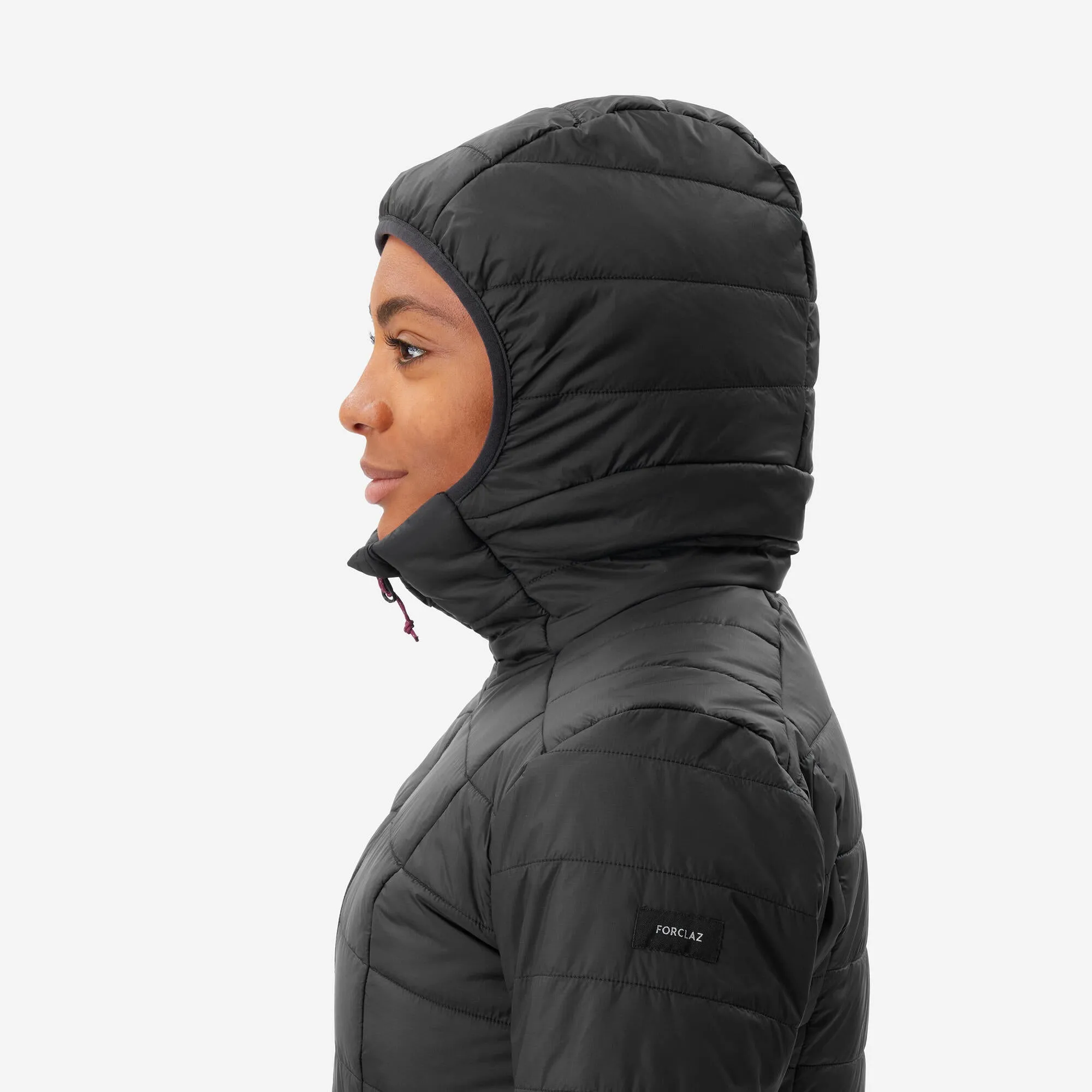 Outdoor Decathlon Clothing Forclaz Women's MT100 Hooded Synthetic Jacket
