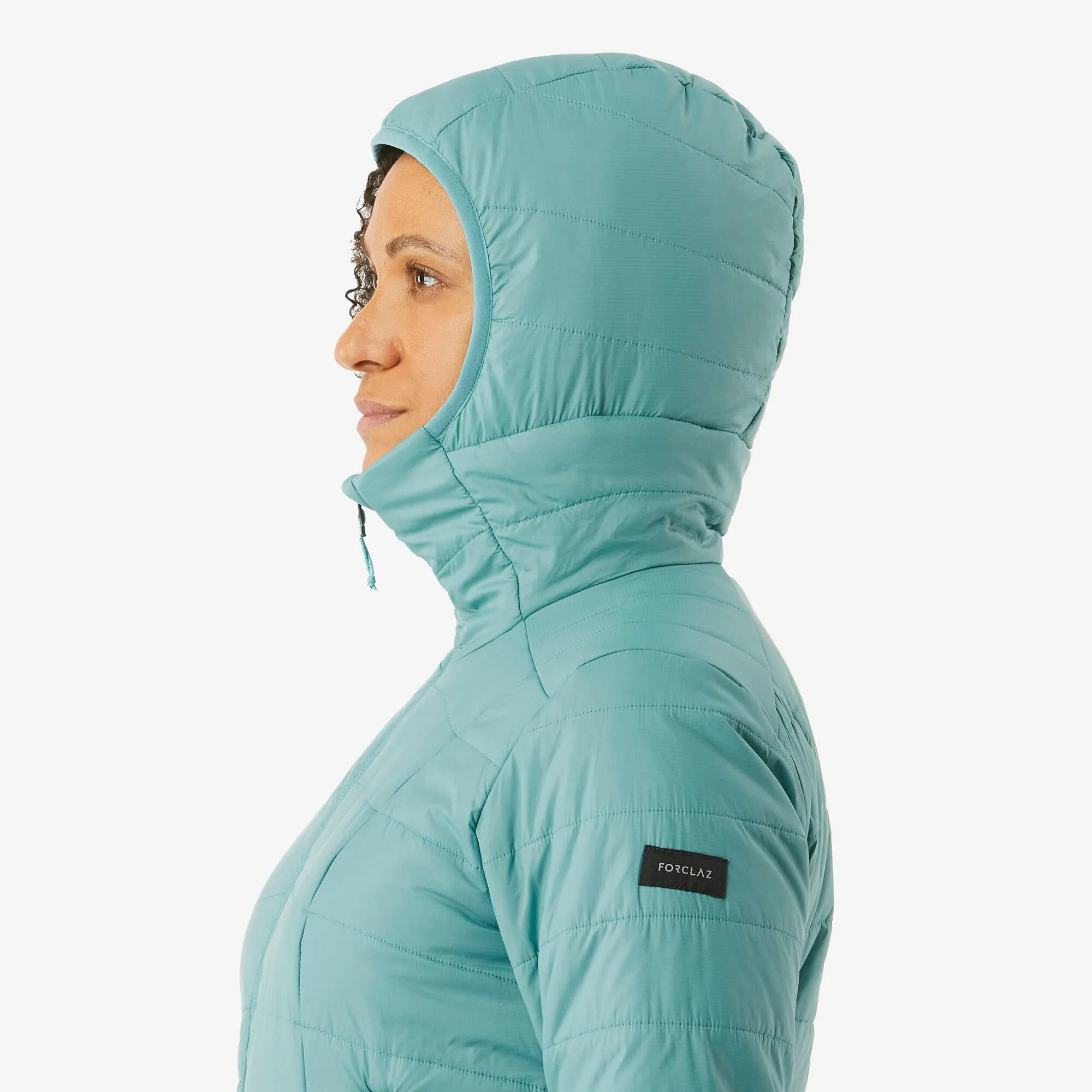 Outdoor Decathlon Clothing Forclaz Women's MT100 Hooded Synthetic Jacket