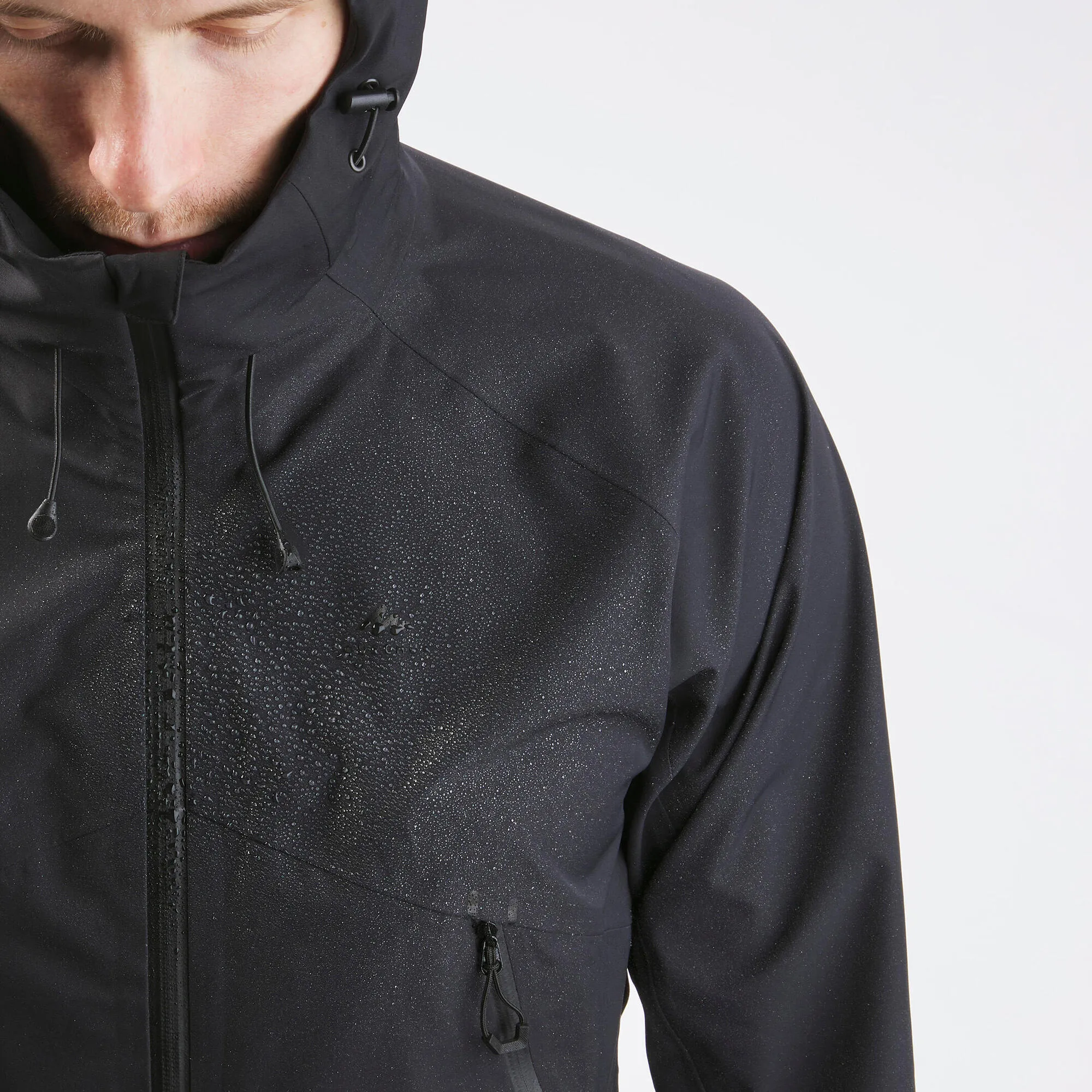 Outdoor Decathlon Clothing Quechua Men's Hiking Lightweight Waterproof Jacket MH500