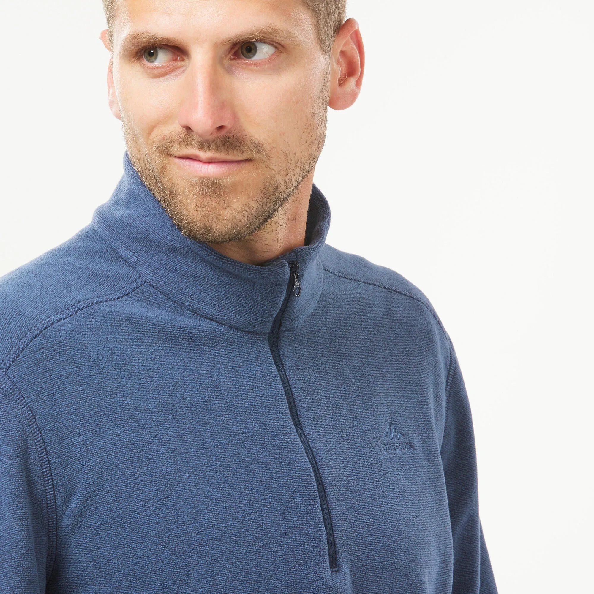 Outdoor Decathlon Clothing Quechua Men's MH100 Hiking Fleece