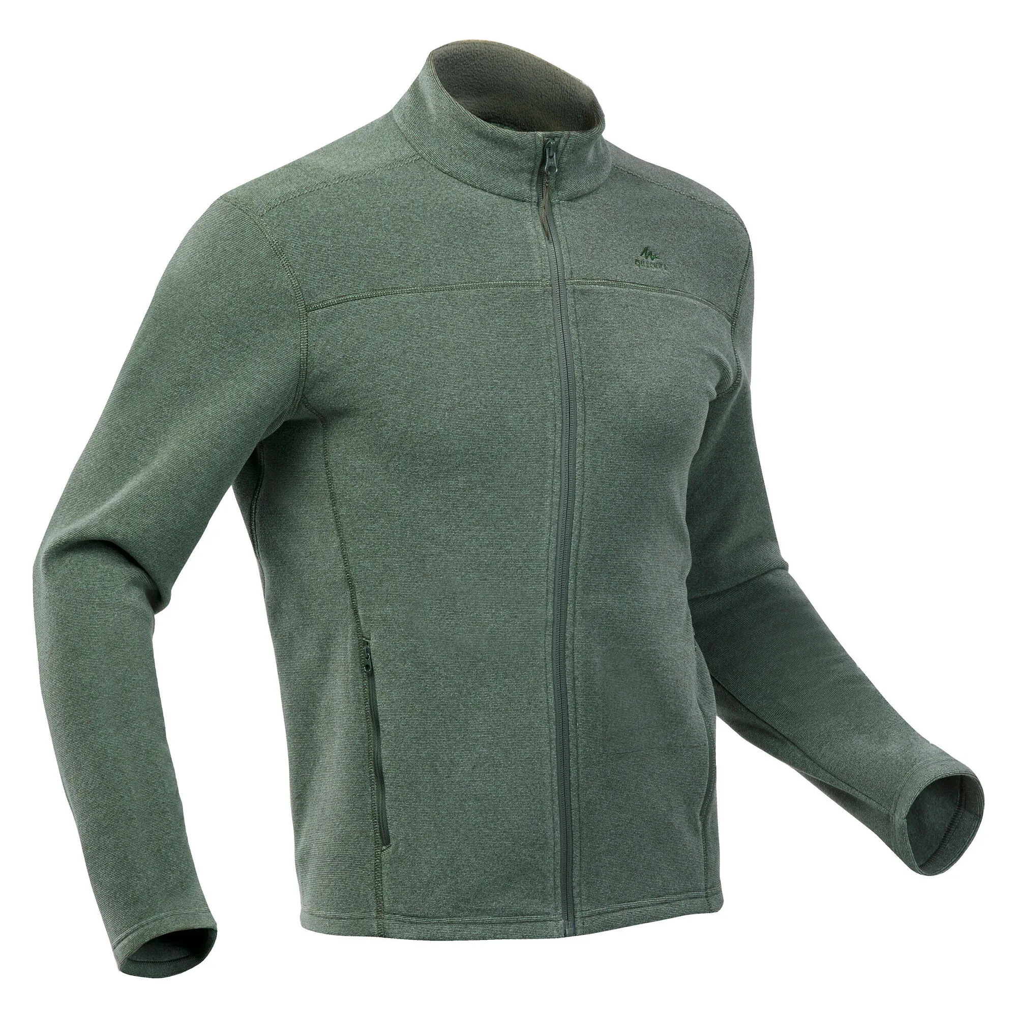 Outdoor Decathlon Clothing Quechua Men's MH120 Fleece Hiking Jacket