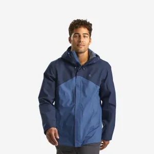 Outdoor Decathlon Clothing Quechua Men's MH150 Waterproof Rain Jacket