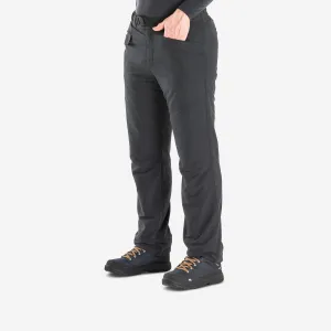 Outdoor Decathlon Clothing Quechua Men's Warm Water-repellent Hiking Pants SH100