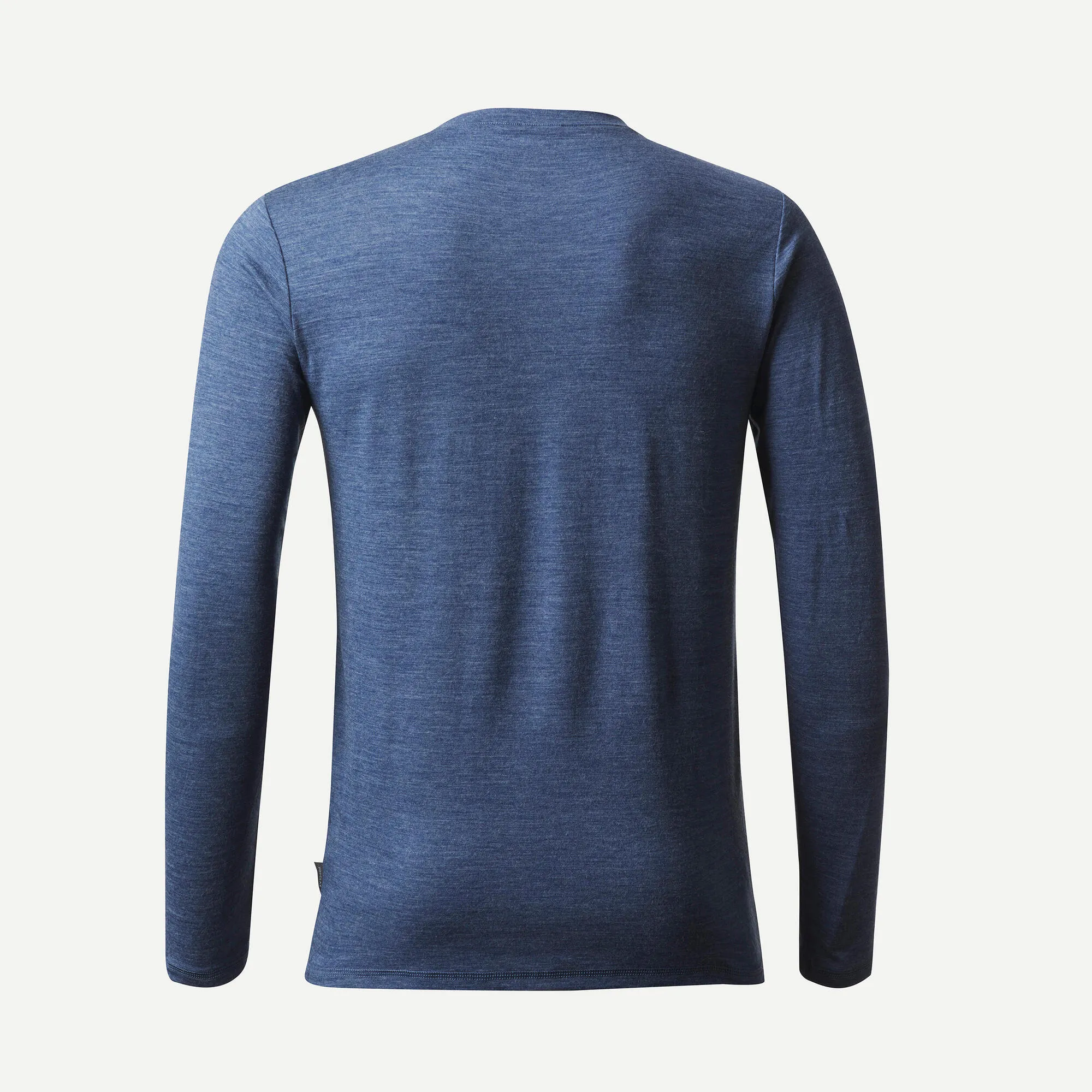 Outdoor Decathlon Clothing Simond  Men's Travel 500 Merino Wool Long-sleeve Shirt