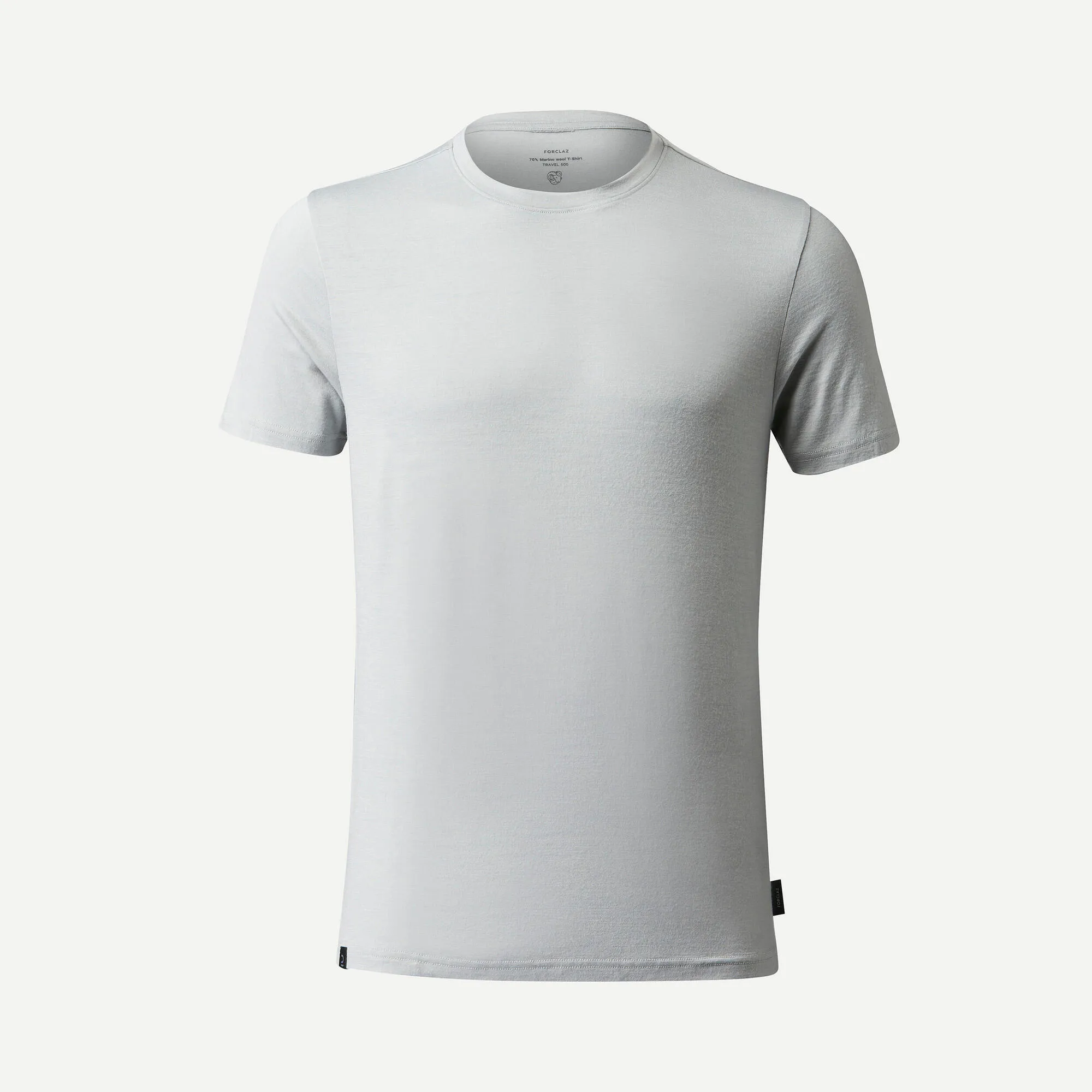 Outdoor Decathlon Clothing Simond  Men's Travel 500 Merino Wool T-Shirt