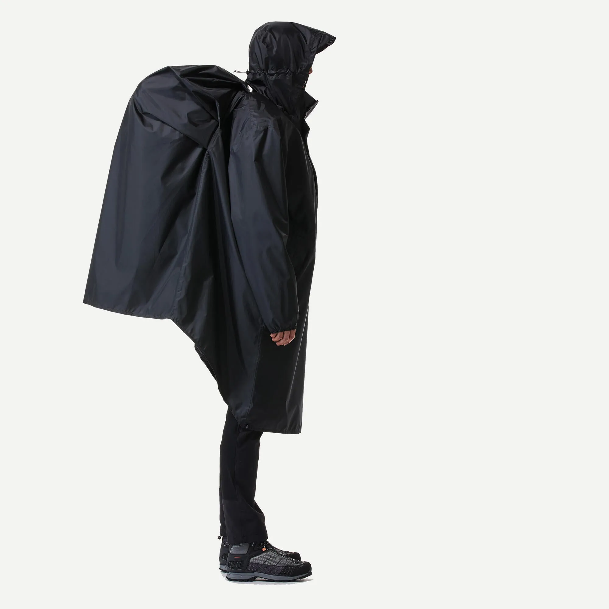 Outdoor Decathlon Clothing Simond  MT500 60L Hiking Rain Poncho