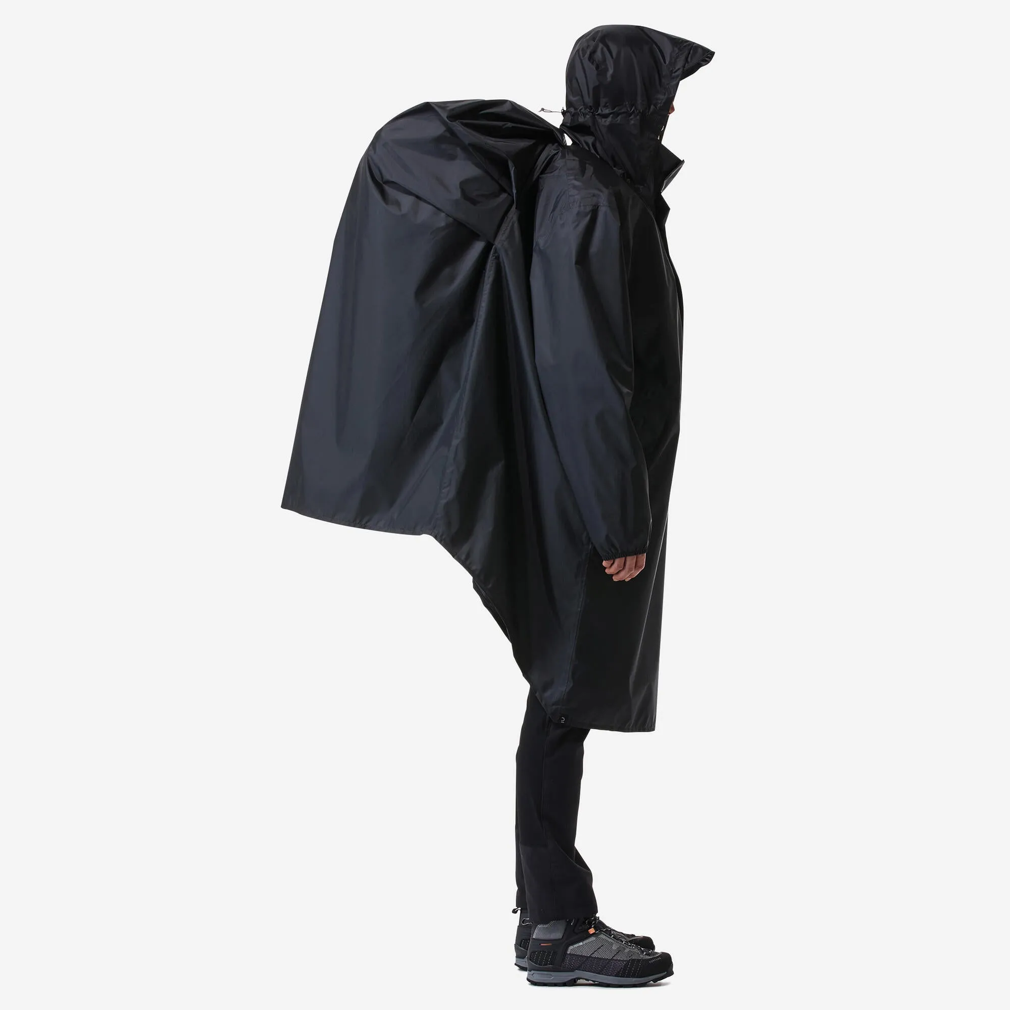 Outdoor Decathlon Clothing Simond  MT500 60L Hiking Rain Poncho