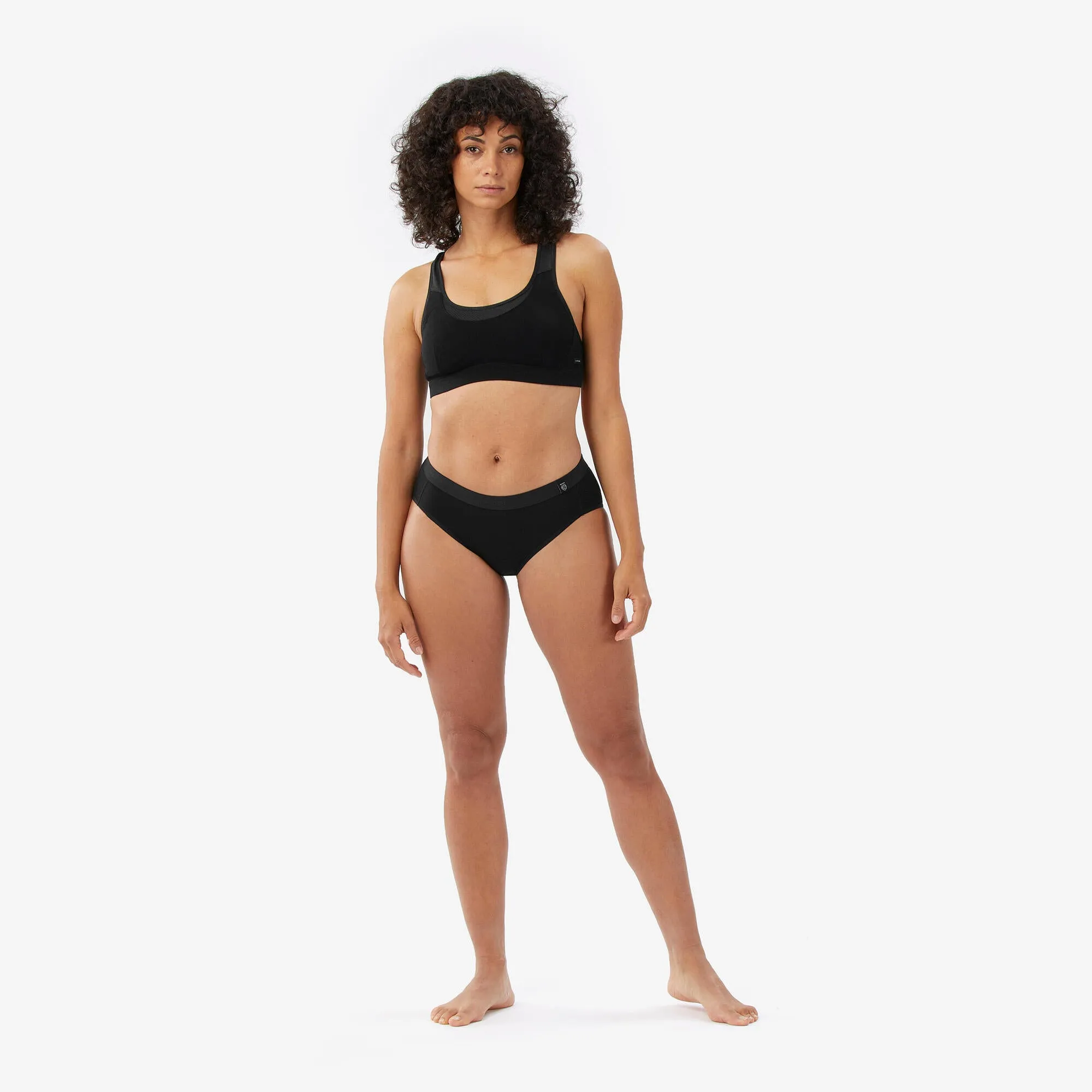 Outdoor Decathlon Clothing Simond Trek 500 Merino Wool Bra