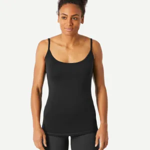 Outdoor Decathlon Clothing Simond  Trek 500 Merino Wool Hiking Tank Top Women's