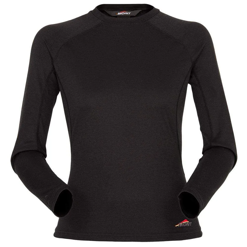 Outdoor Mont Power Dry Long Sleeve Crew Women