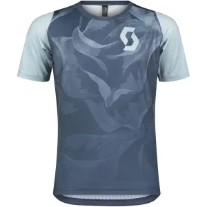 Outdoor Scott Scott Trail 20 Short Sleeve Junior Cycling Jersey - Blue