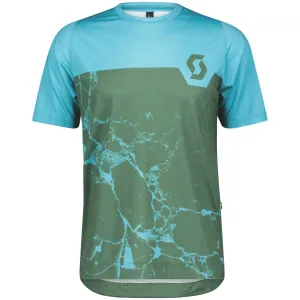Outdoor Scott Scott Trail Vertic Pro Short Sleeve Mens Cycling Jersey - Blue