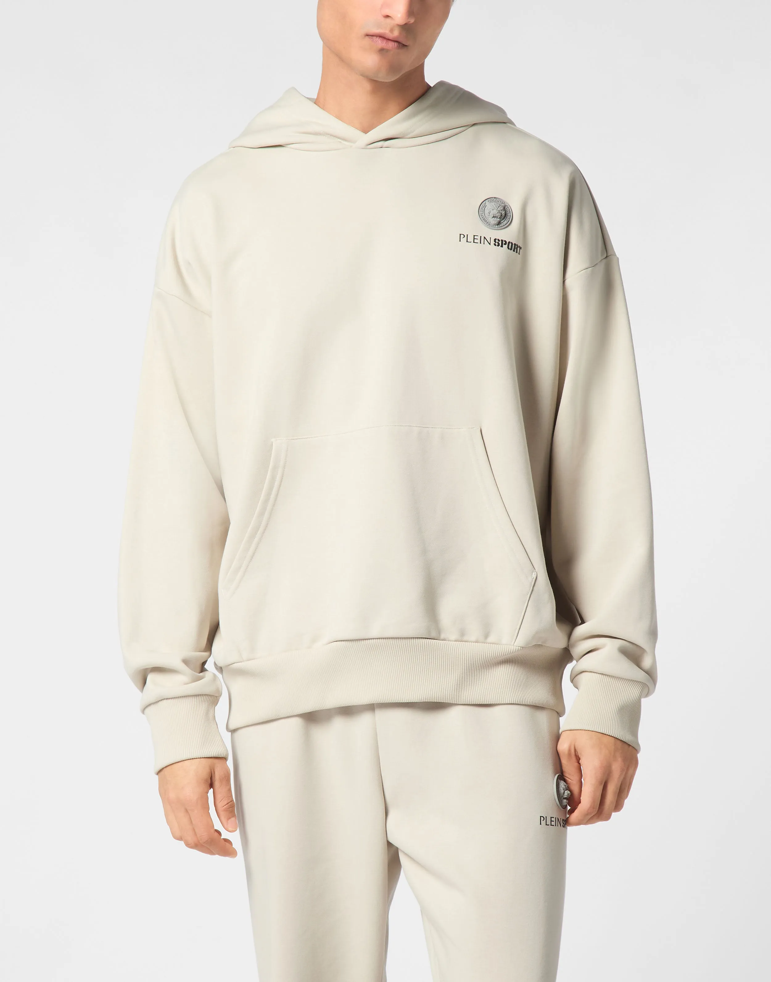 Oversize Hoodie Sweatshirt LS Scratch