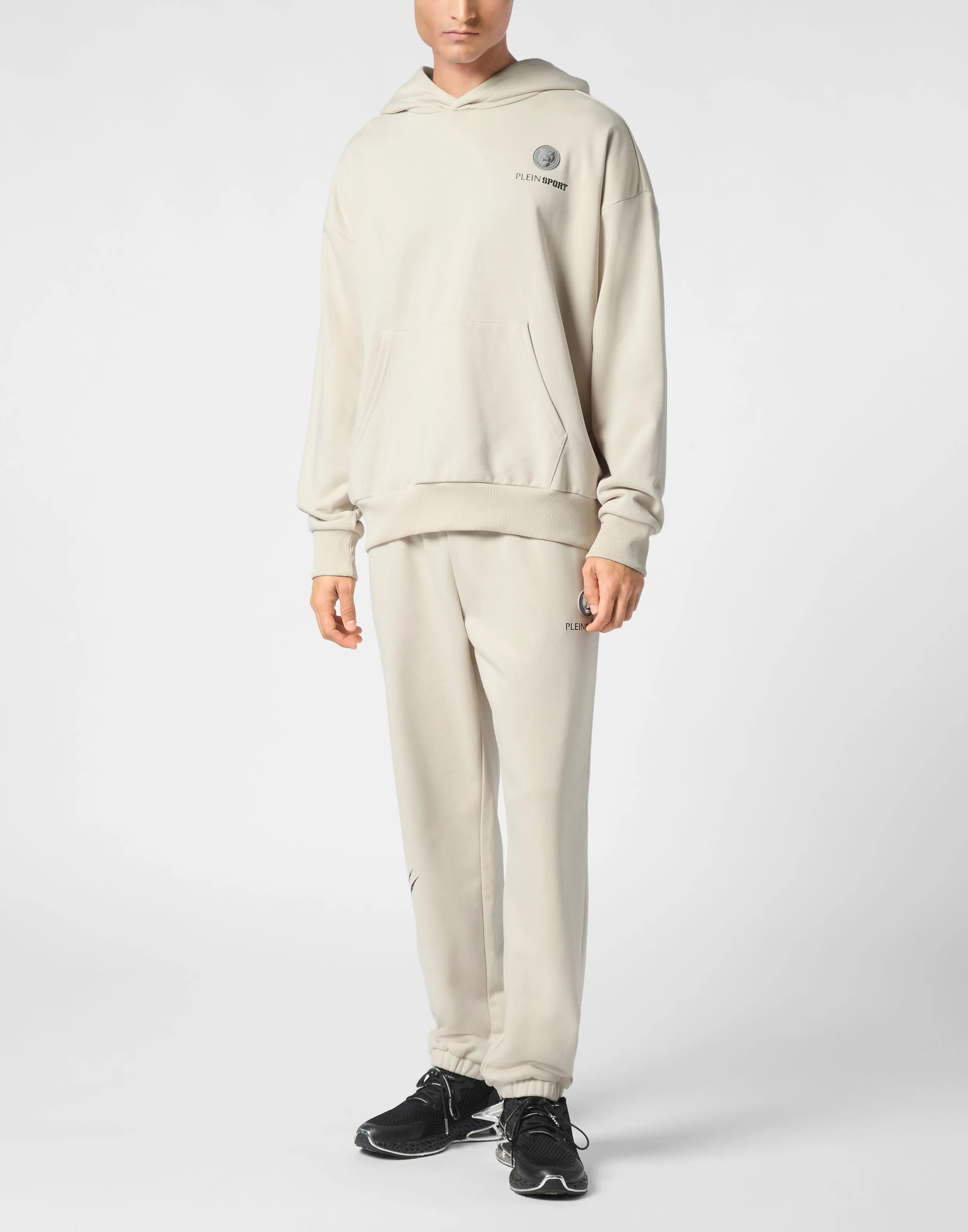 Oversize Hoodie Sweatshirt LS Scratch