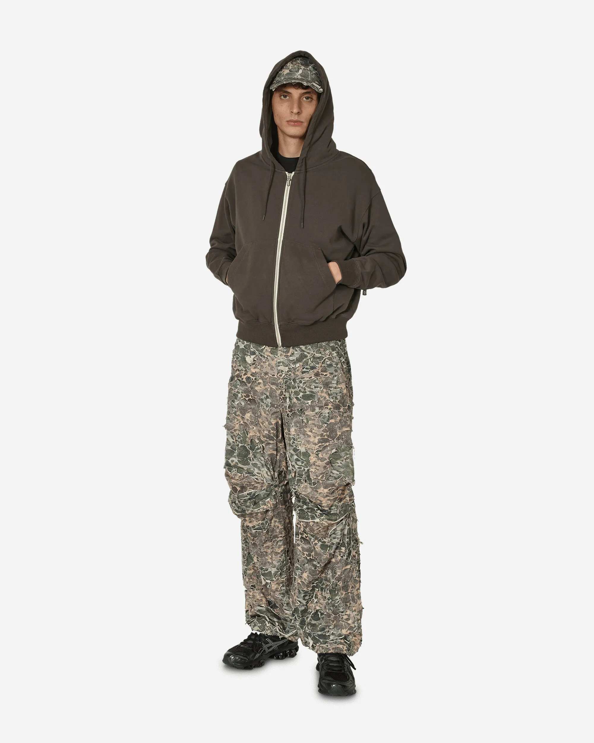 P-Zip Hoodie Charcoal