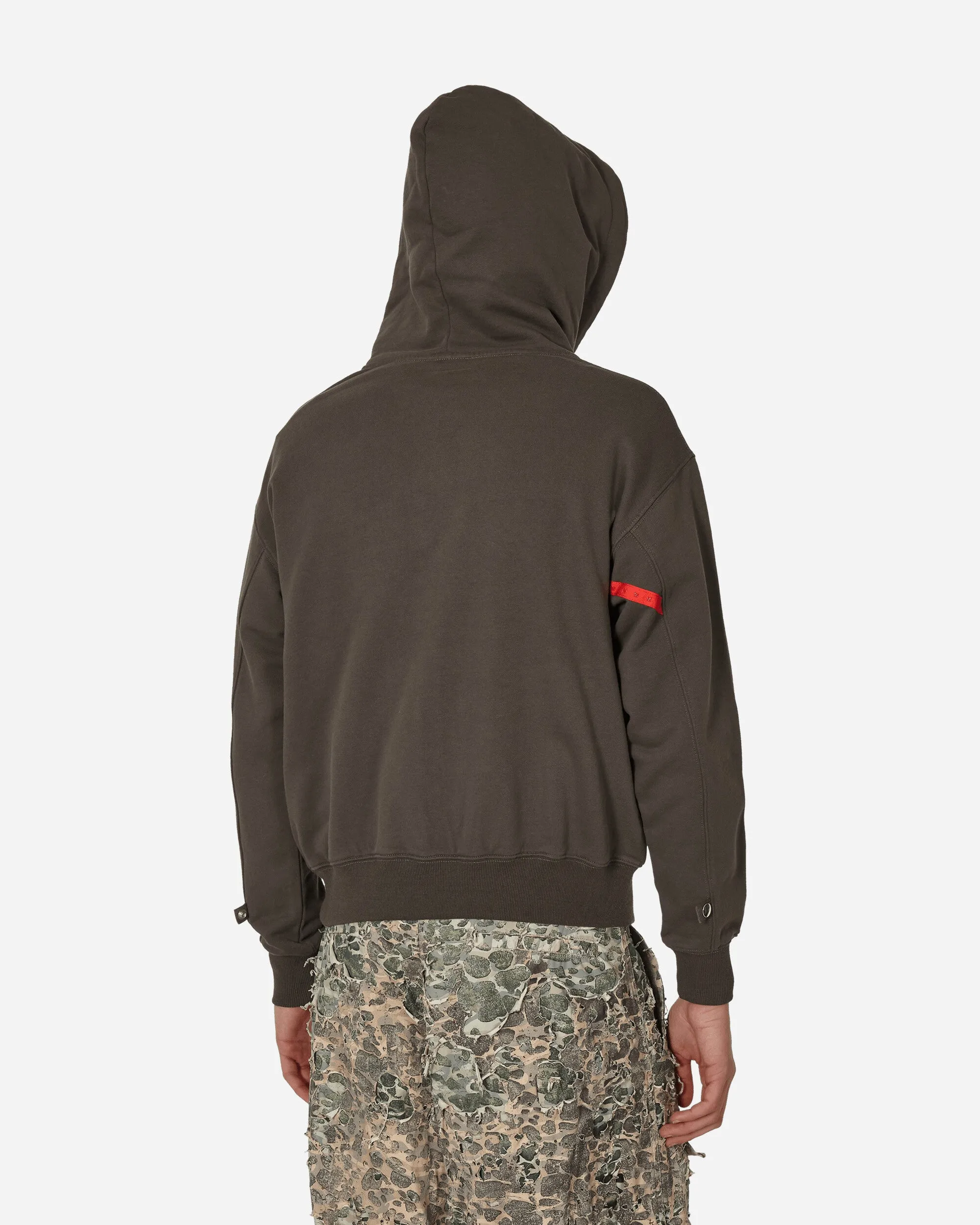 P-Zip Hoodie Charcoal
