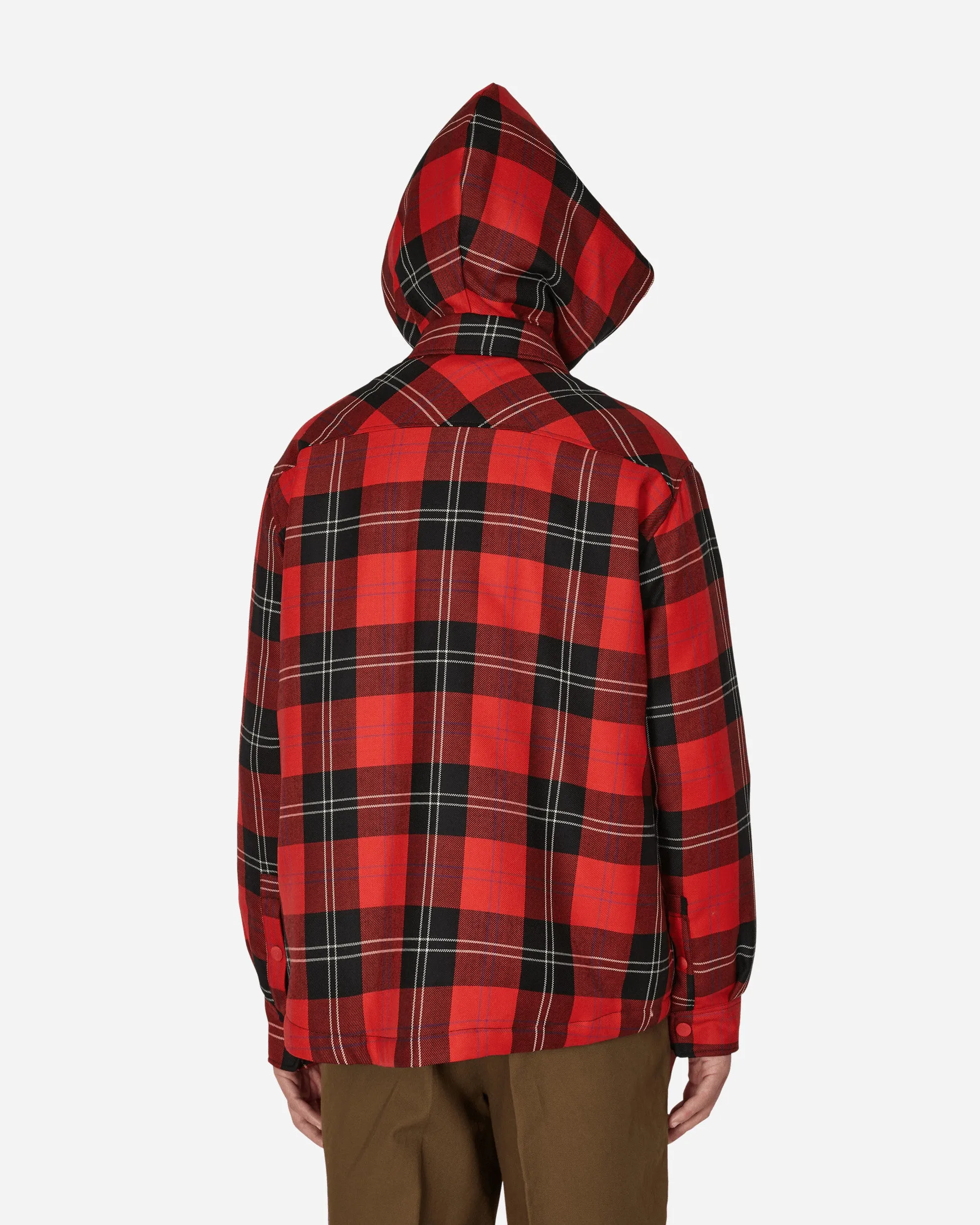 Padded Overshirt Red