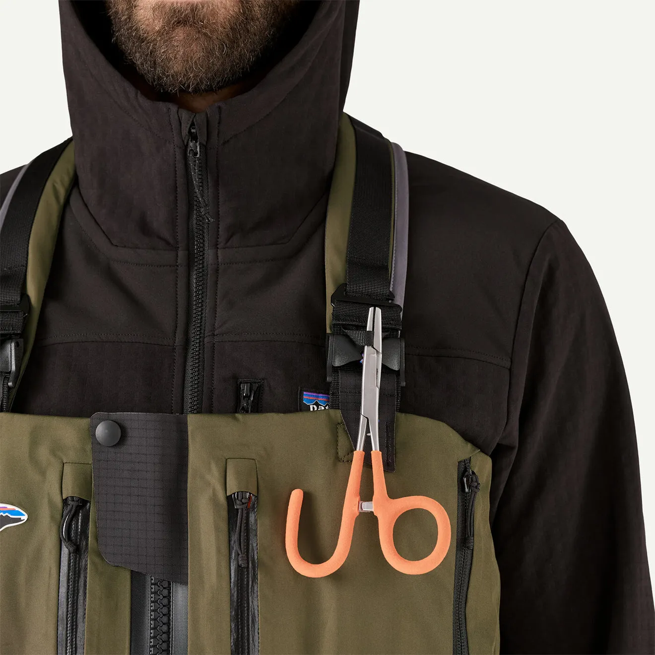 Patagonia Swiftcurrent Expedition Zip Front Waders Basin Green Patagonia Outdoor