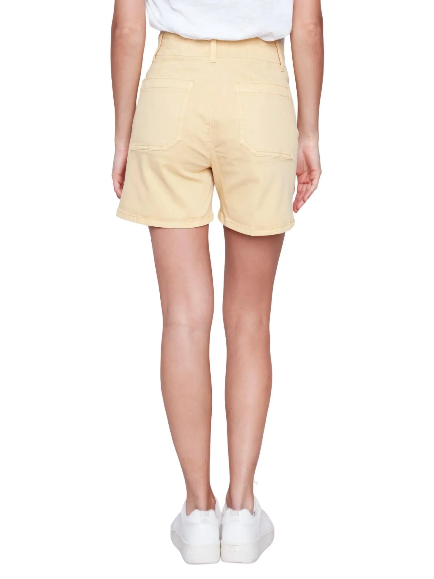 Patch Pocket Short In Lemon