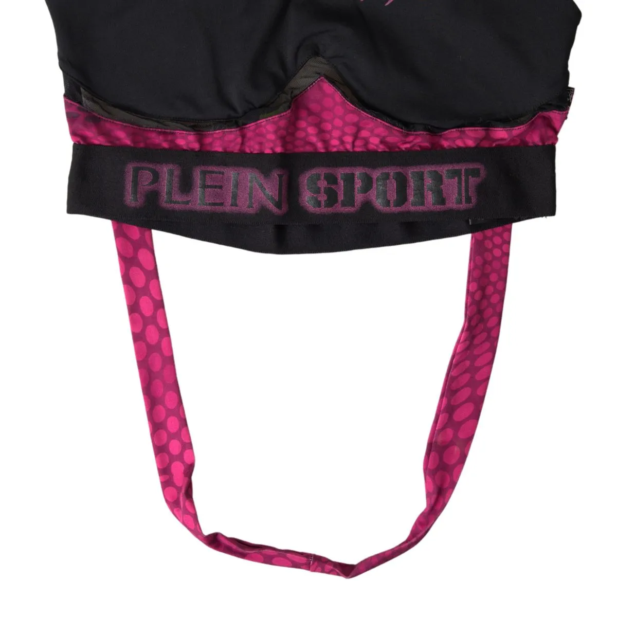Plein Sport  pink Logo Athlete Hannah Bra Women's Underwear