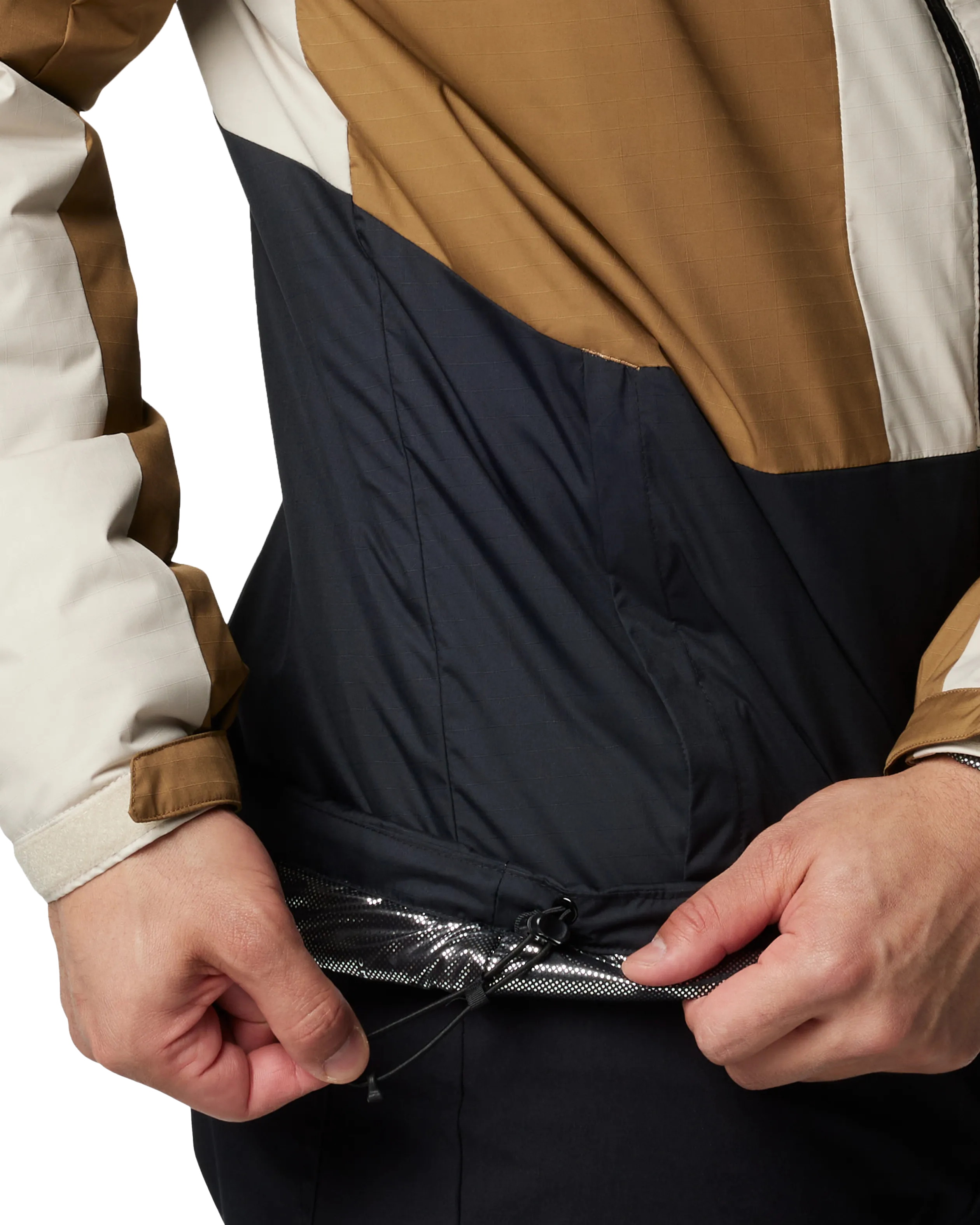 Point Park II Insulated Jacket in Dark Stone, Delta & Black