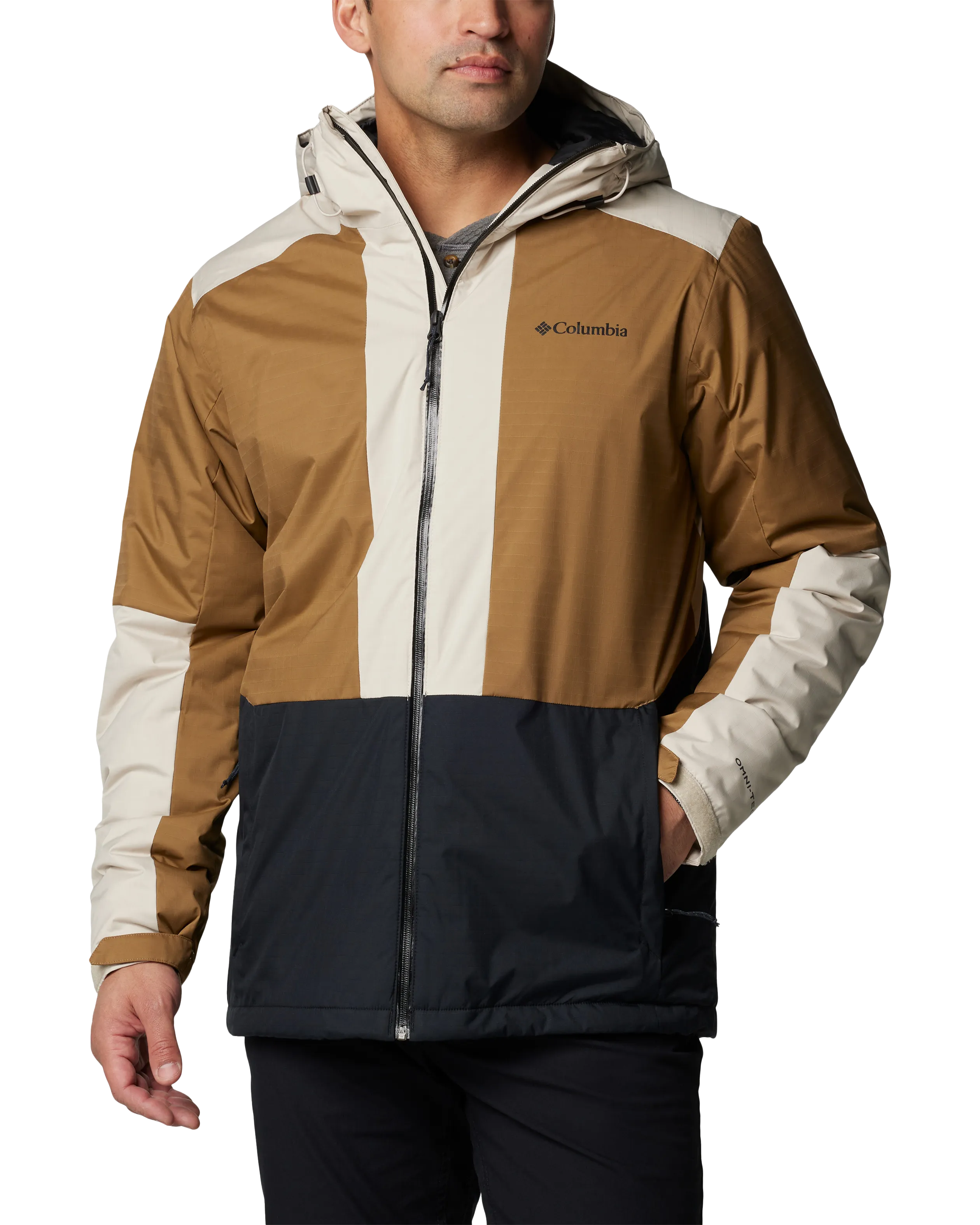 Point Park II Insulated Jacket in Dark Stone, Delta & Black