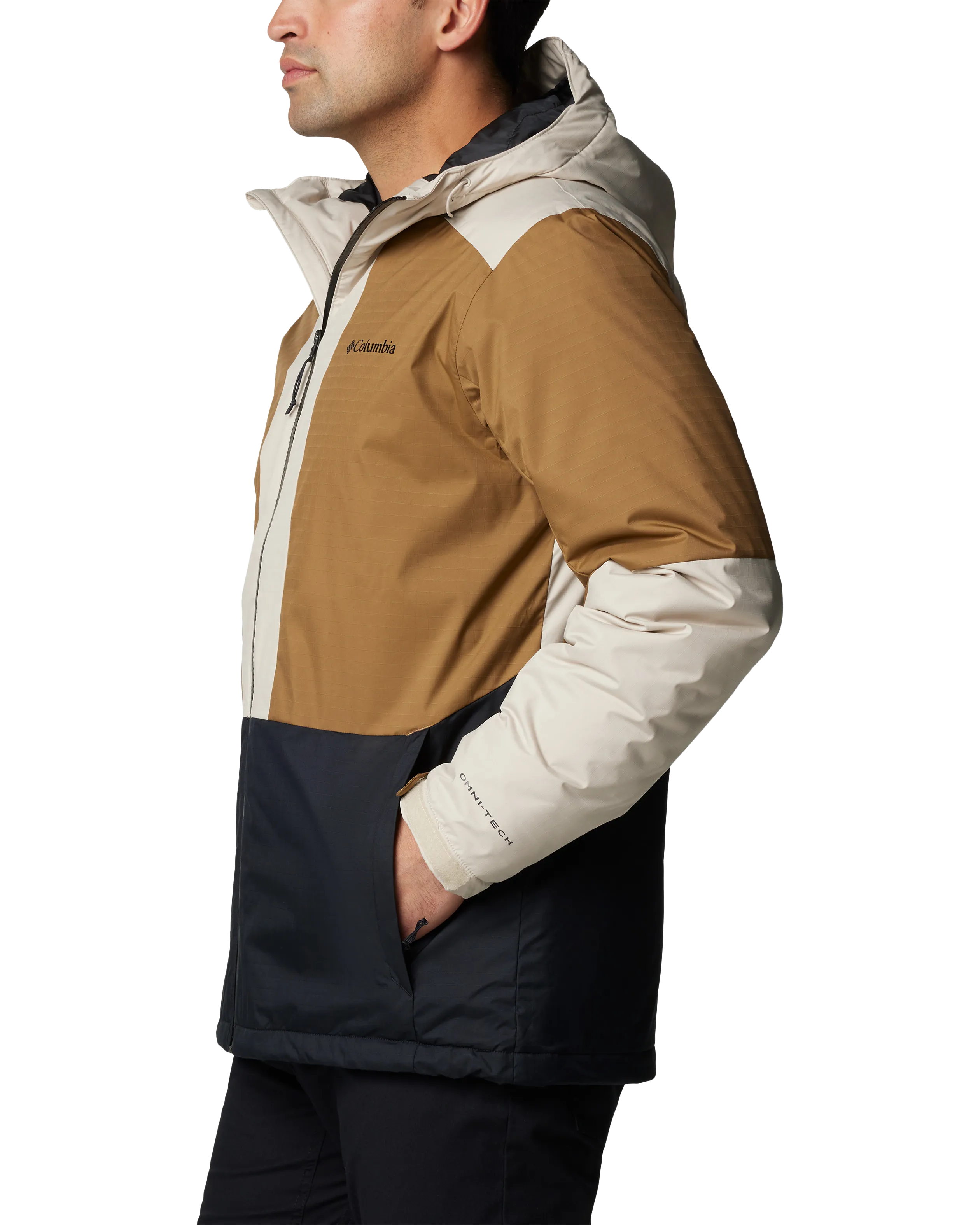 Point Park II Insulated Jacket in Dark Stone, Delta & Black