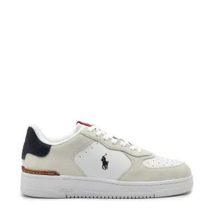 Polo Ralph Lauren Masters Court Leather Trainer White / Navy
