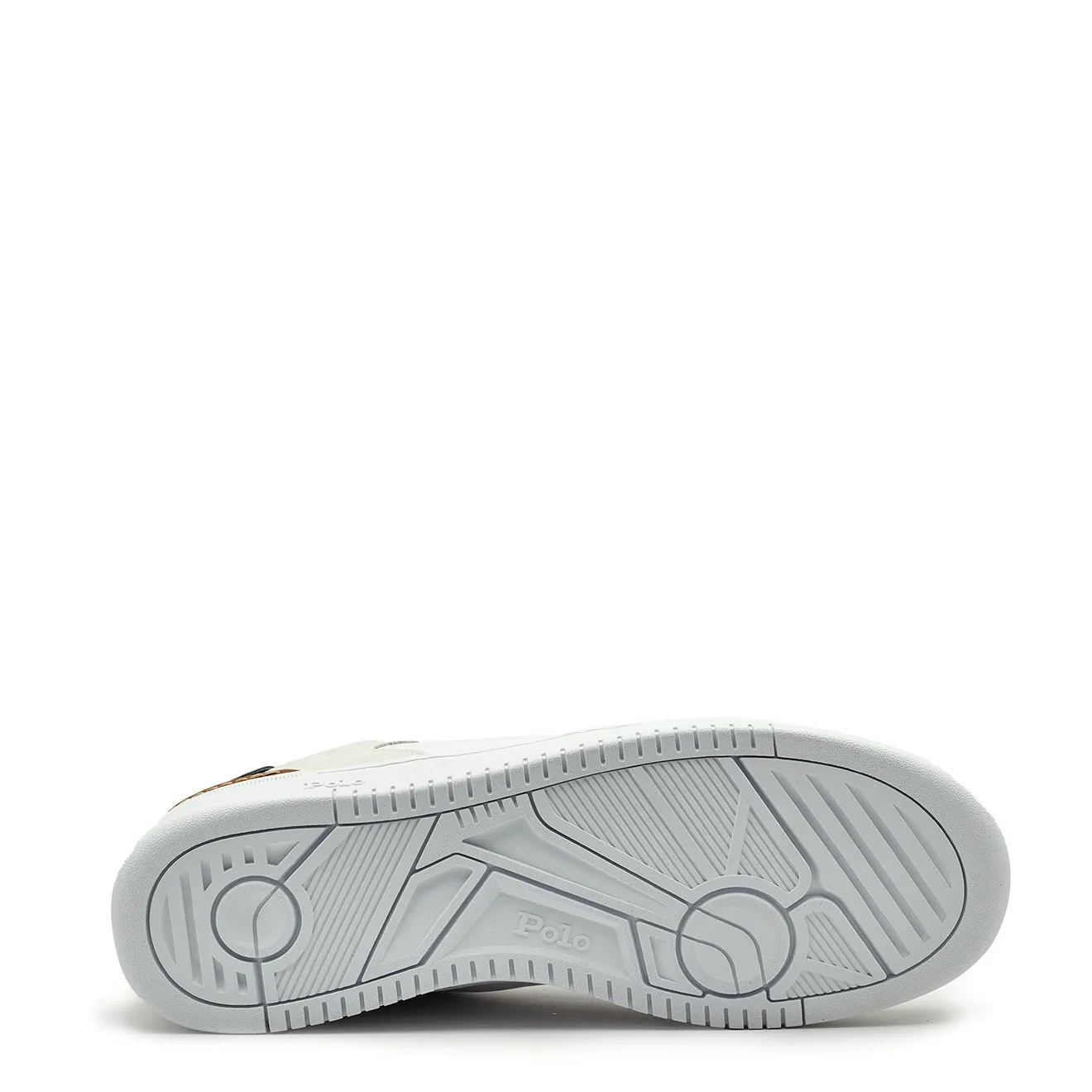 Polo Ralph Lauren Masters Court Leather Trainer White / Navy