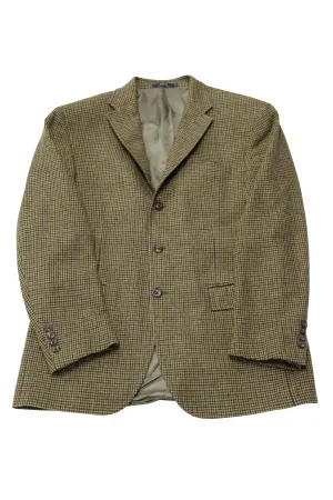 Polo Ralph Lauren Single-Breasted Sport Jacket Blazer in Brown Wool