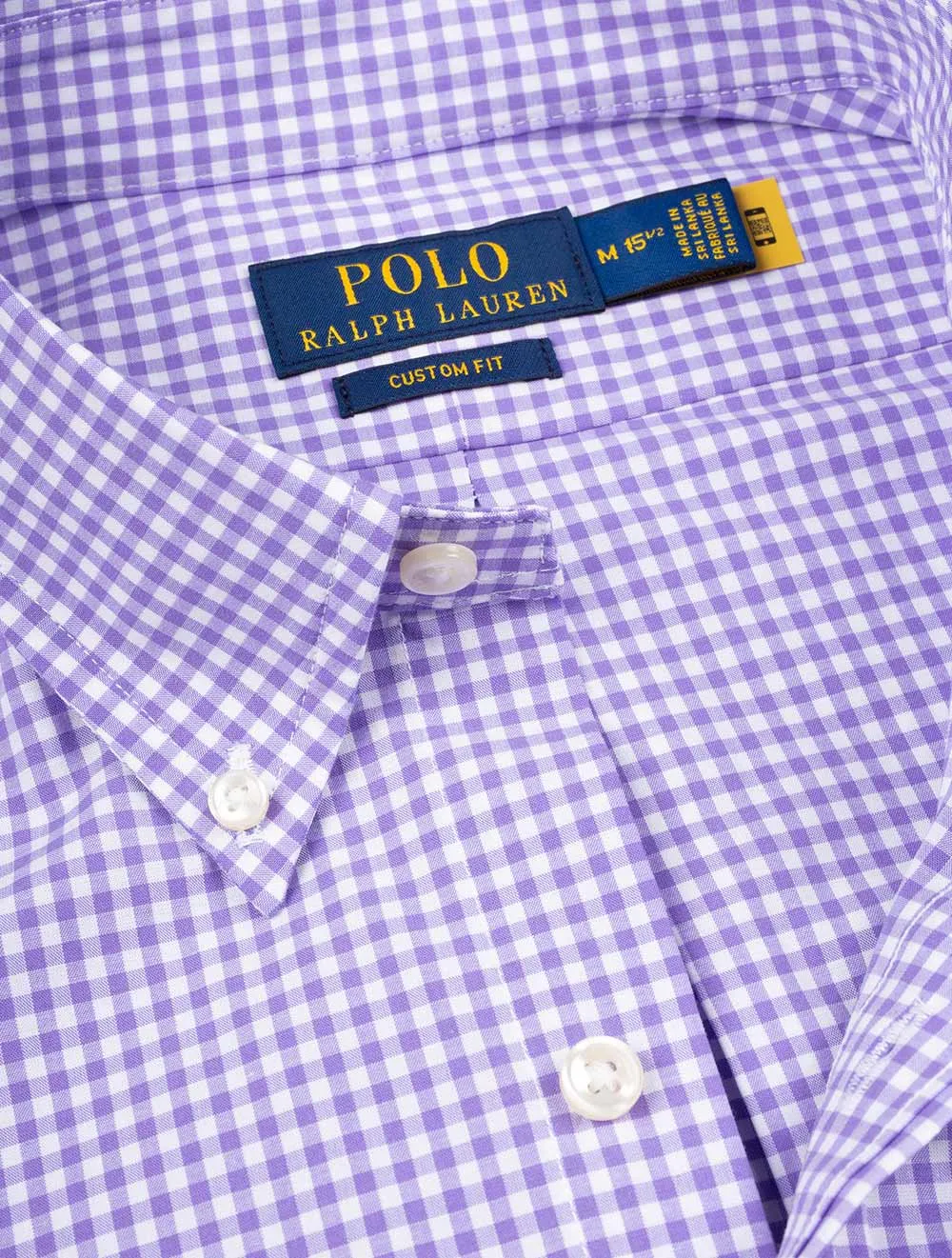 Poplin Long Sleeve Sport Shirt Lavender