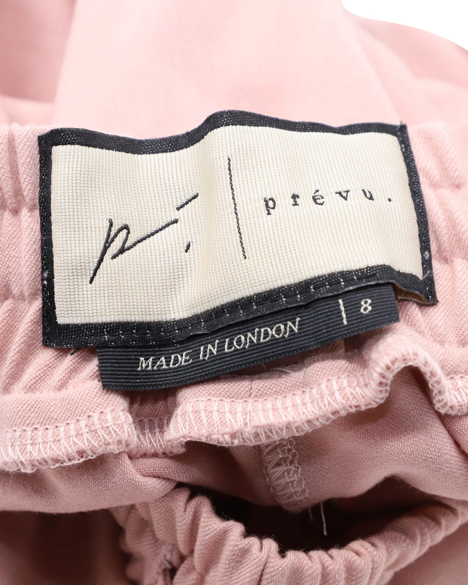 Prevu Sweater and Short Set in Pink Polyester