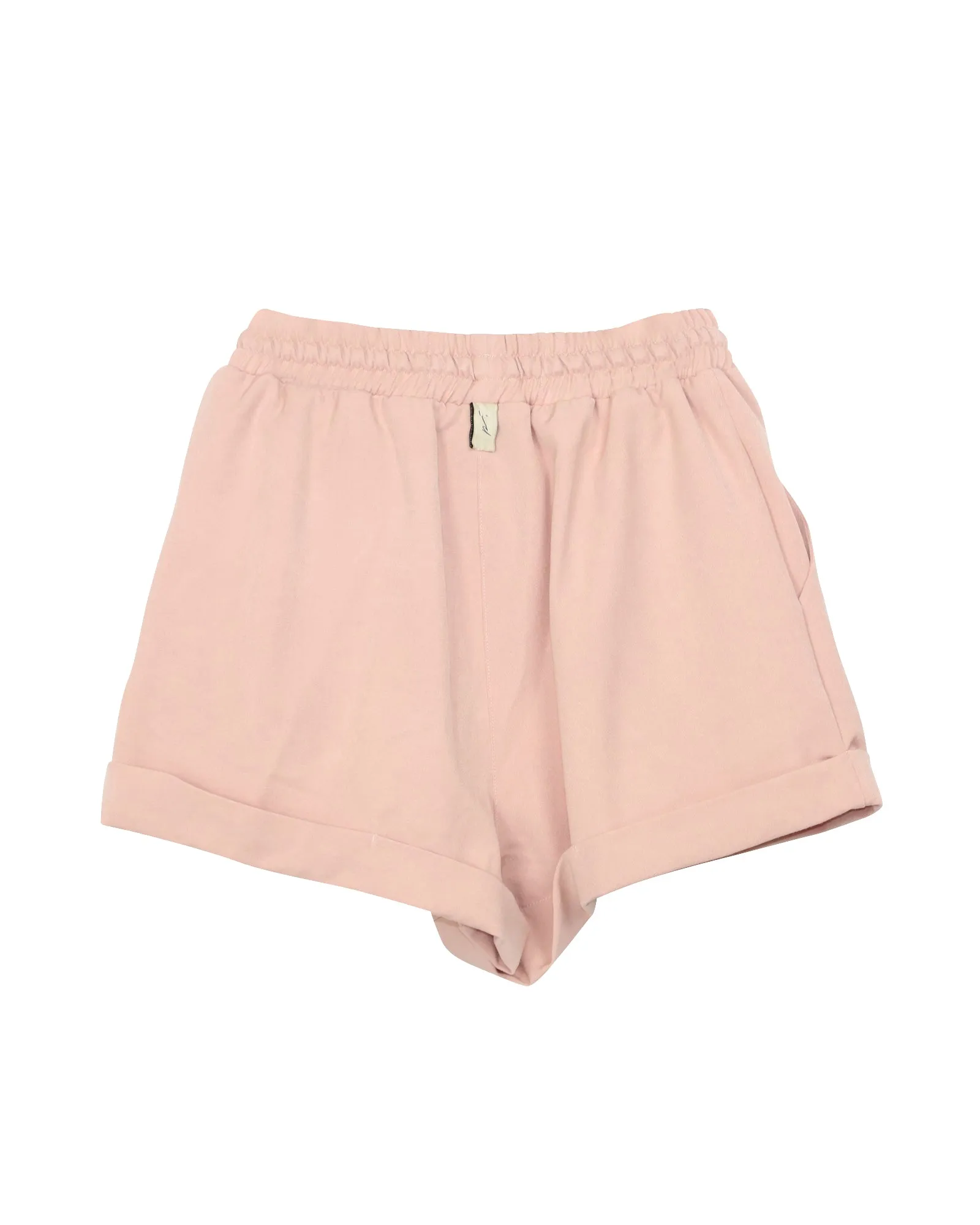 Prevu Sweater and Short Set in Pink Polyester