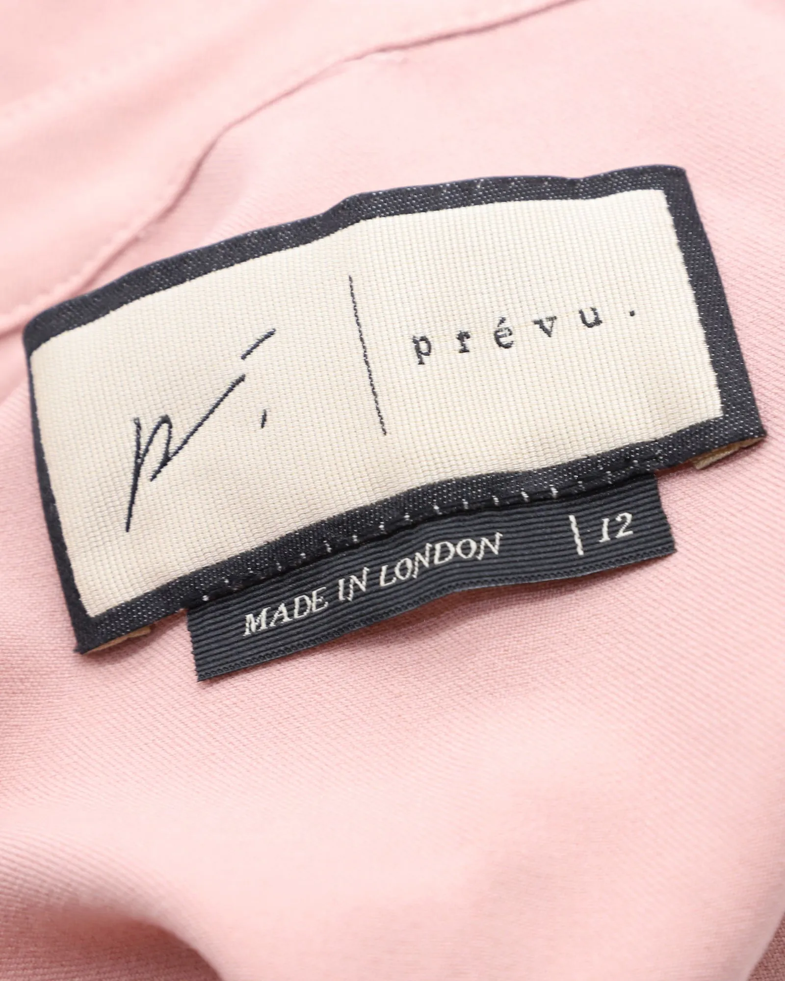 Prevu Sweater and Short Set in Pink Polyester